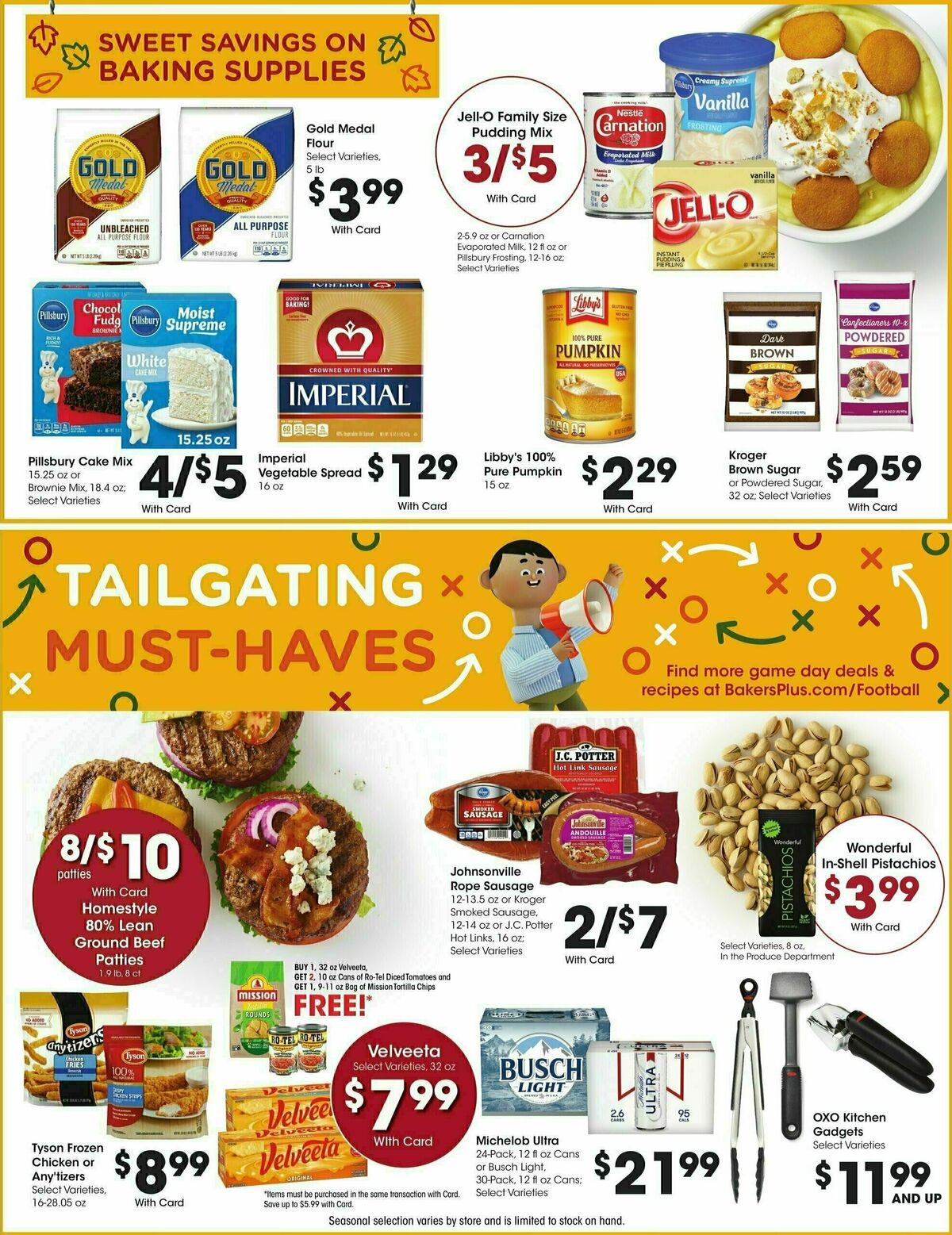 Baker's Weekly Ad from October 2