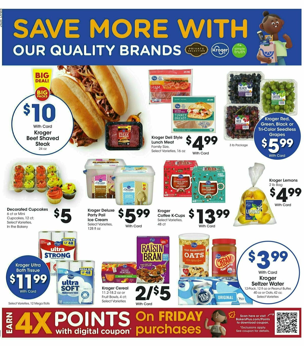 Baker's Weekly Ad from October 2