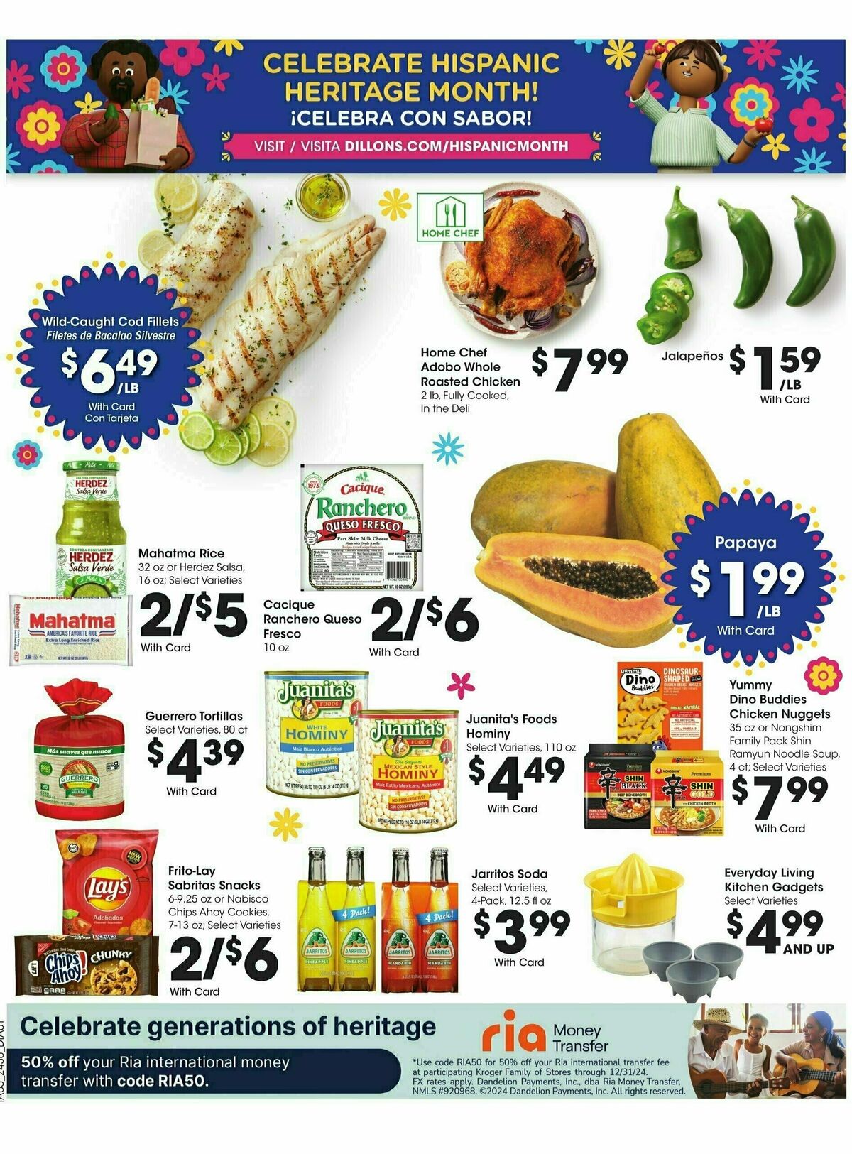 Baker's Weekly Ad from October 9