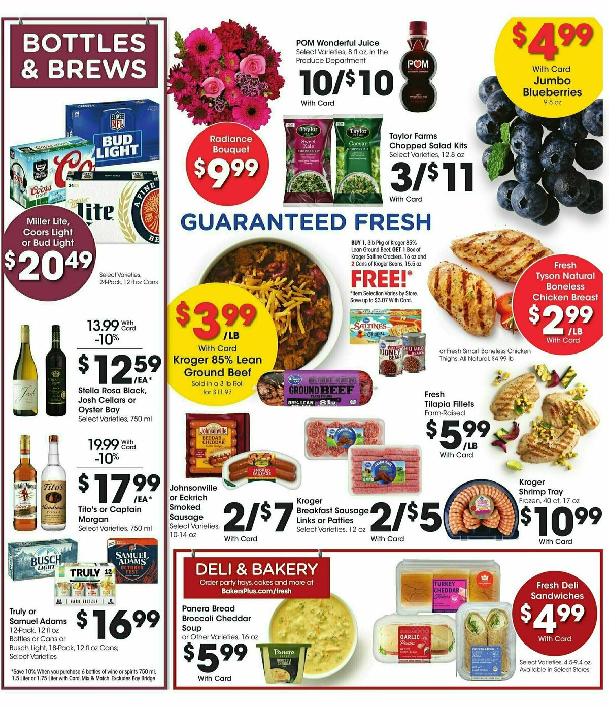 Baker's Weekly Ad from October 16