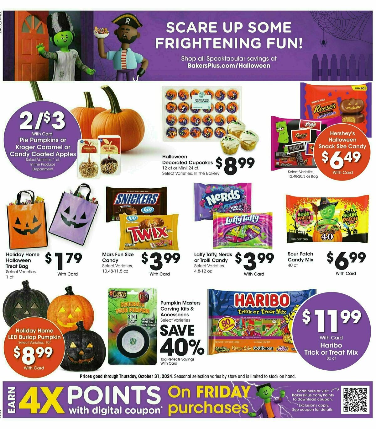 Baker's Weekly Ad from October 23