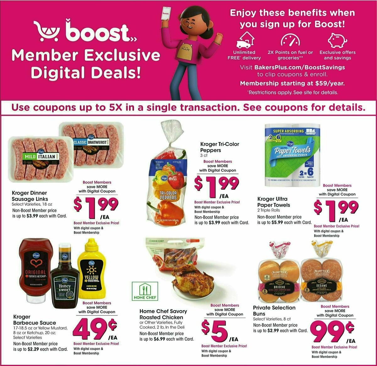 Baker's Weekly Ad from October 30