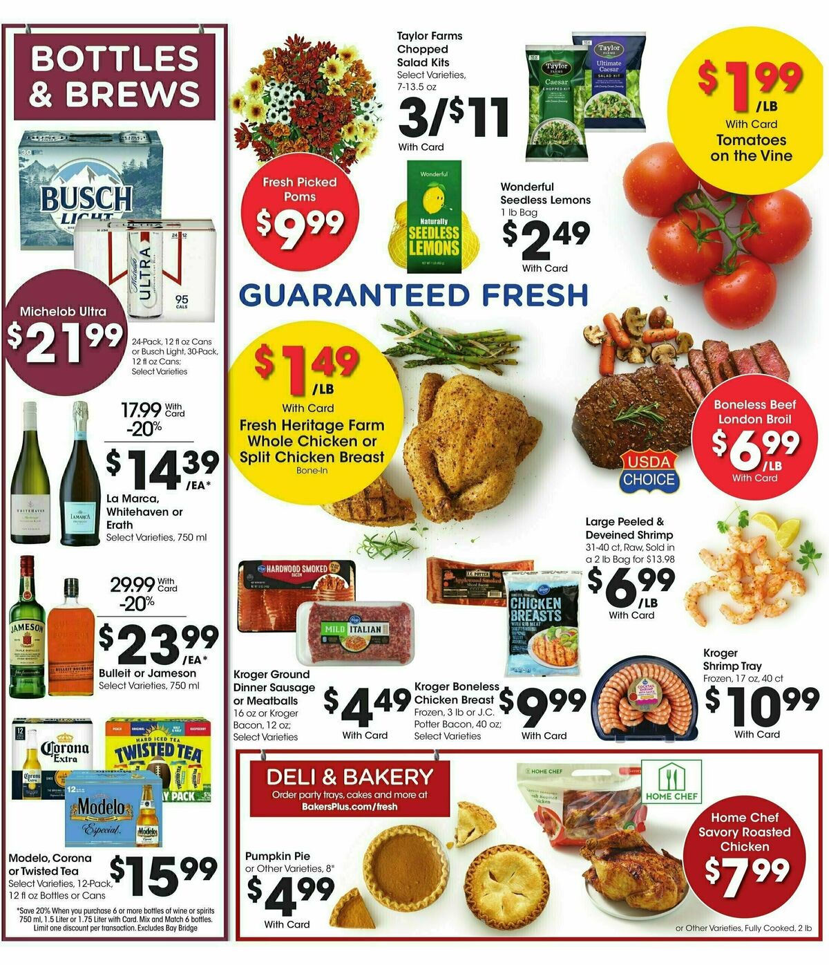 Baker's Weekly Ad from November 13