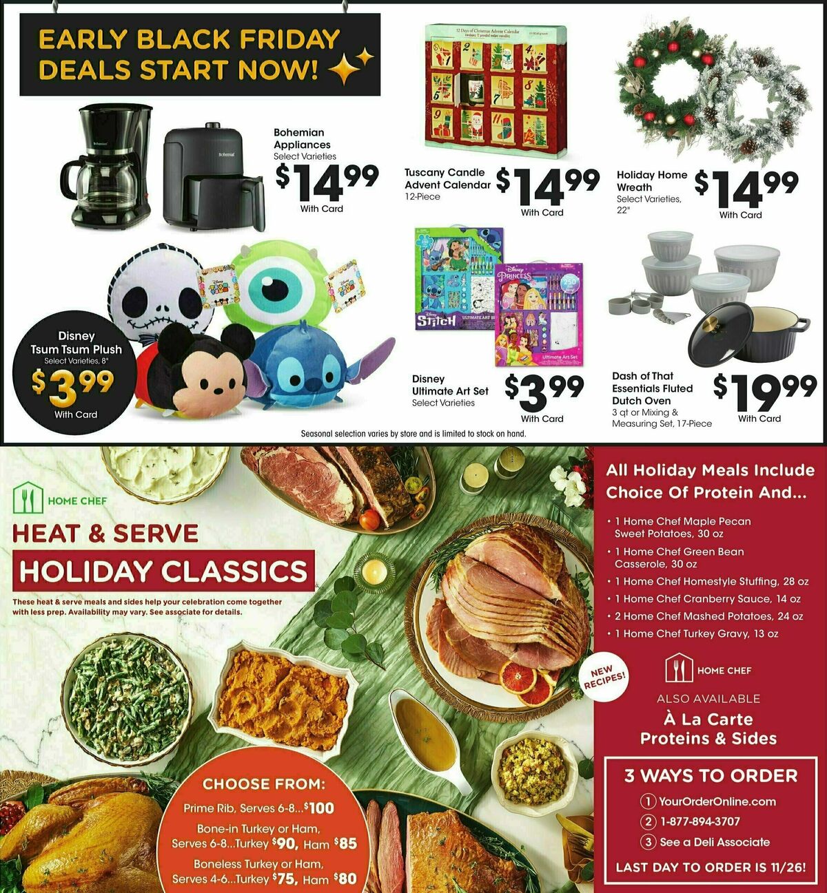 Baker's Weekly Ad from November 13