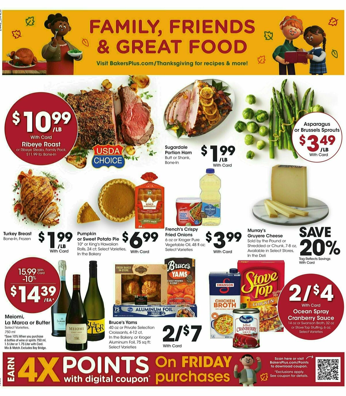 Baker's Weekly Ad from November 20