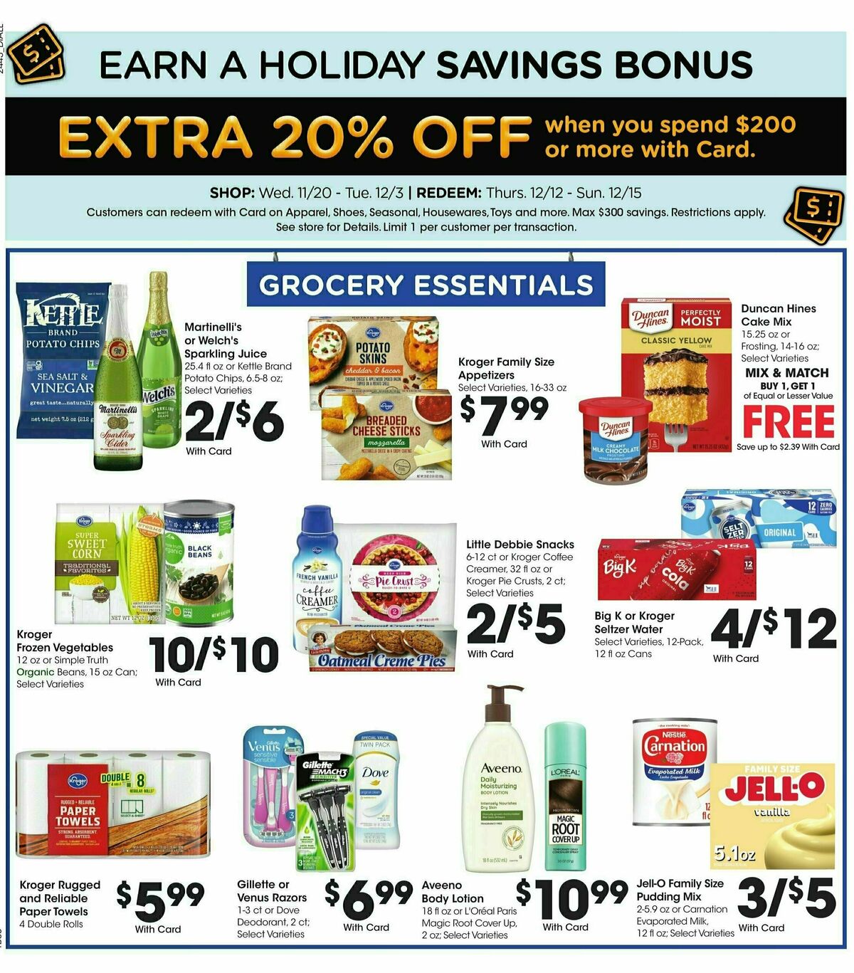 Baker's Weekly Ad from November 29