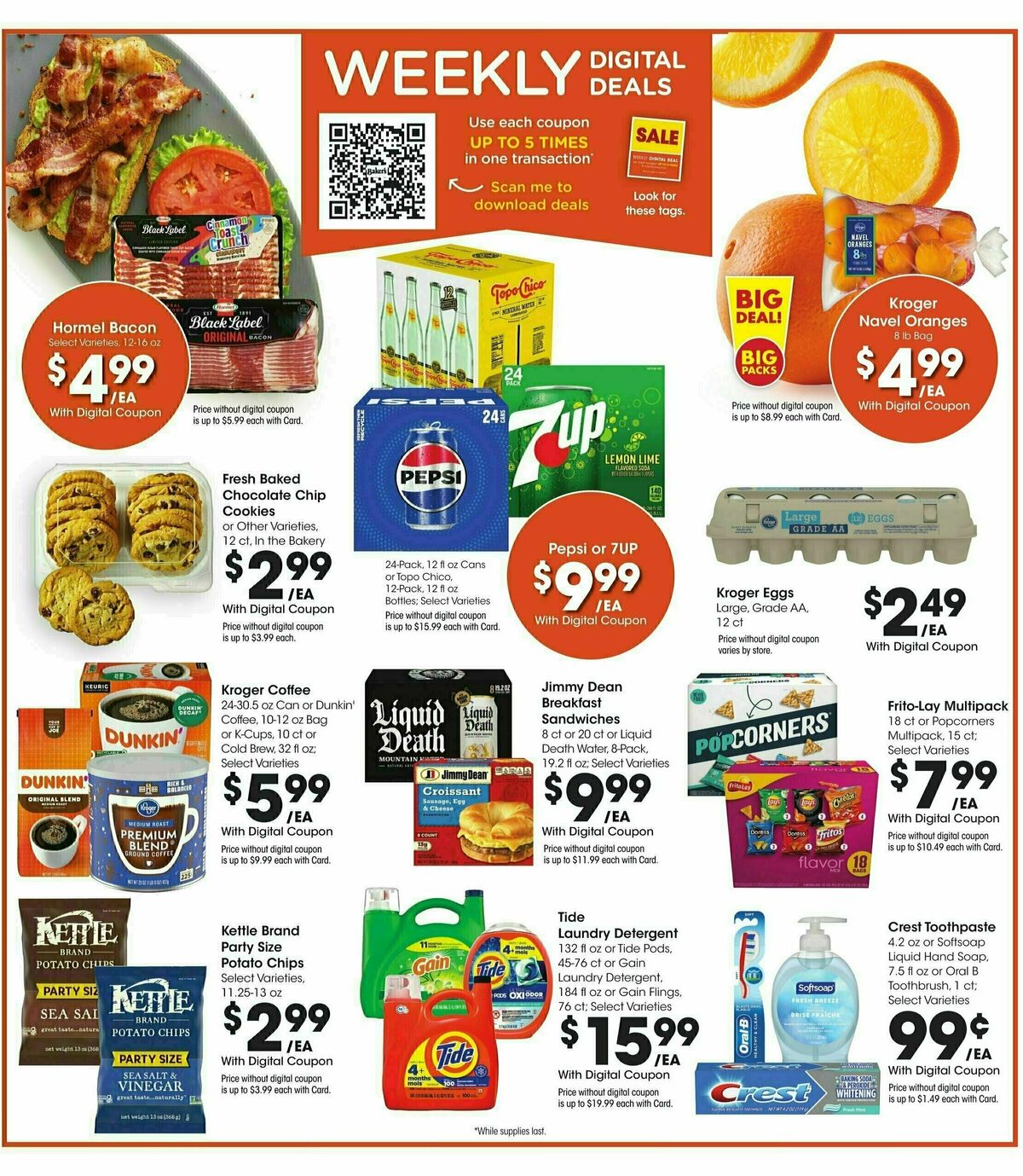 Baker's Weekly Ad from January 2