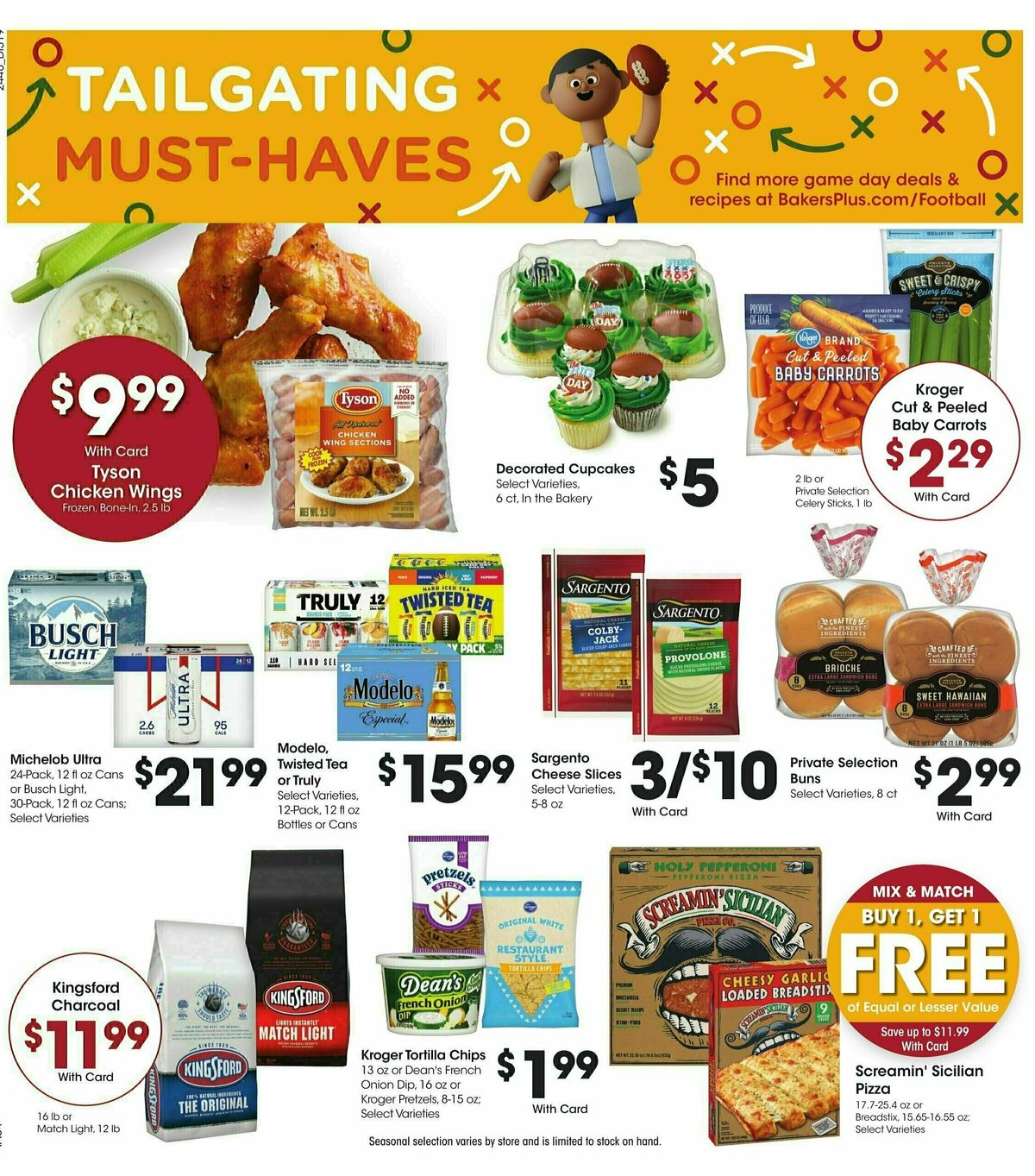 Baker's Weekly Ad from January 2