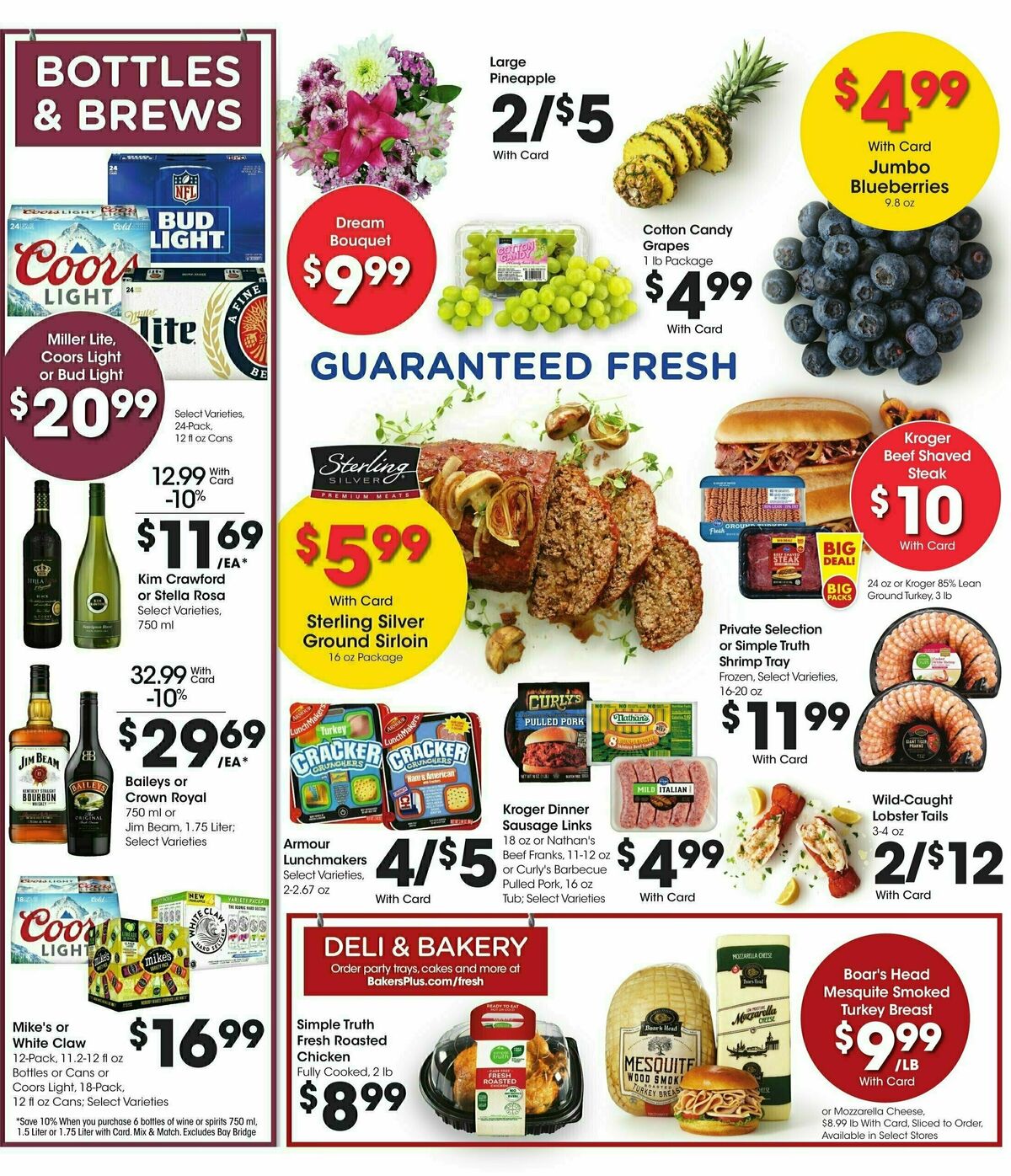 Baker's Weekly Ad from January 2