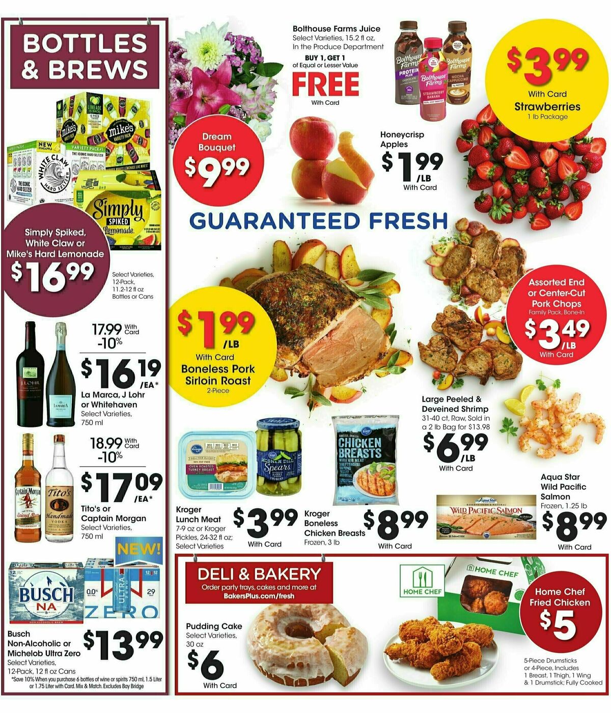 Baker's Weekly Ad from January 8