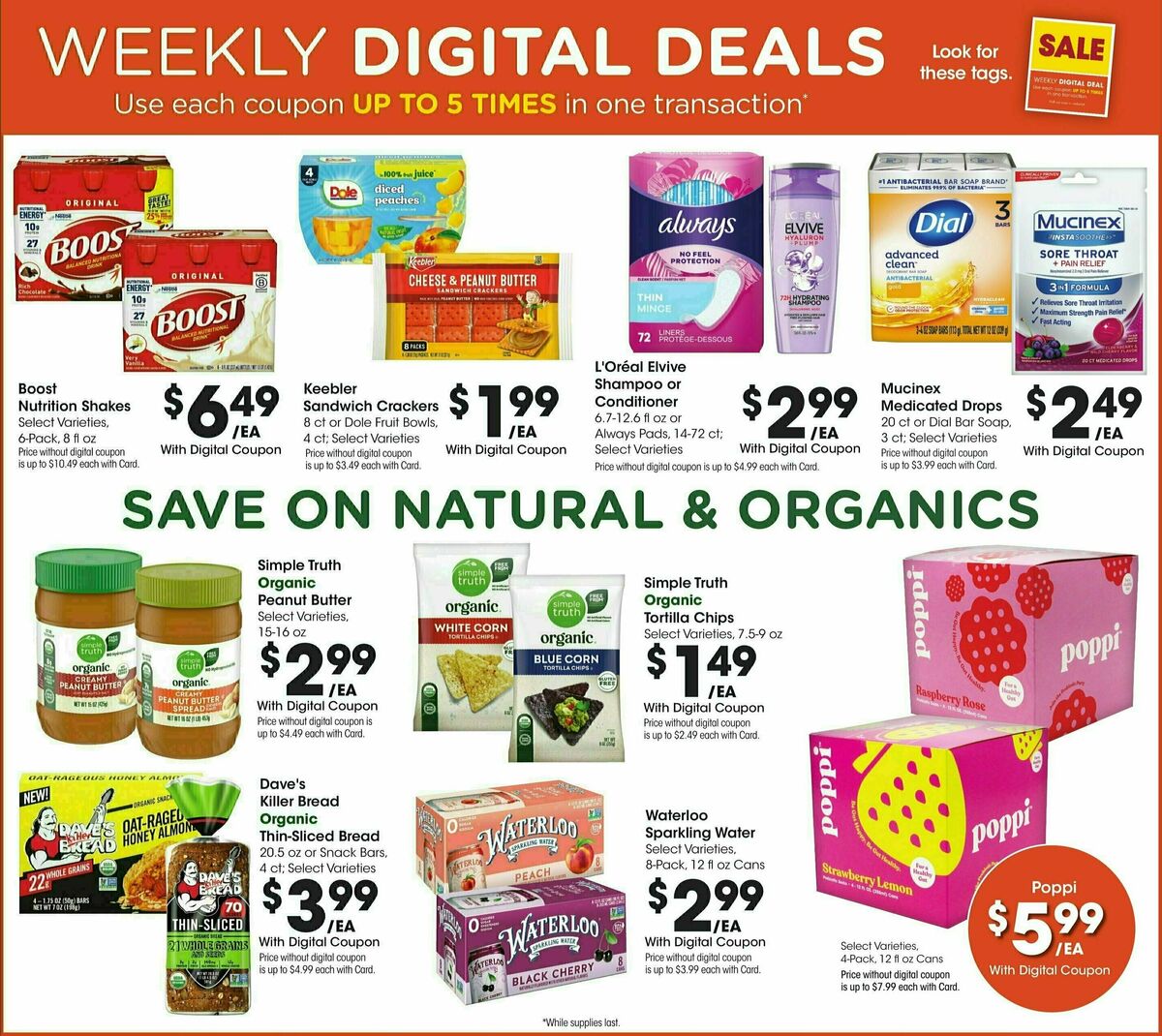 Baker's Weekly Ad from January 8