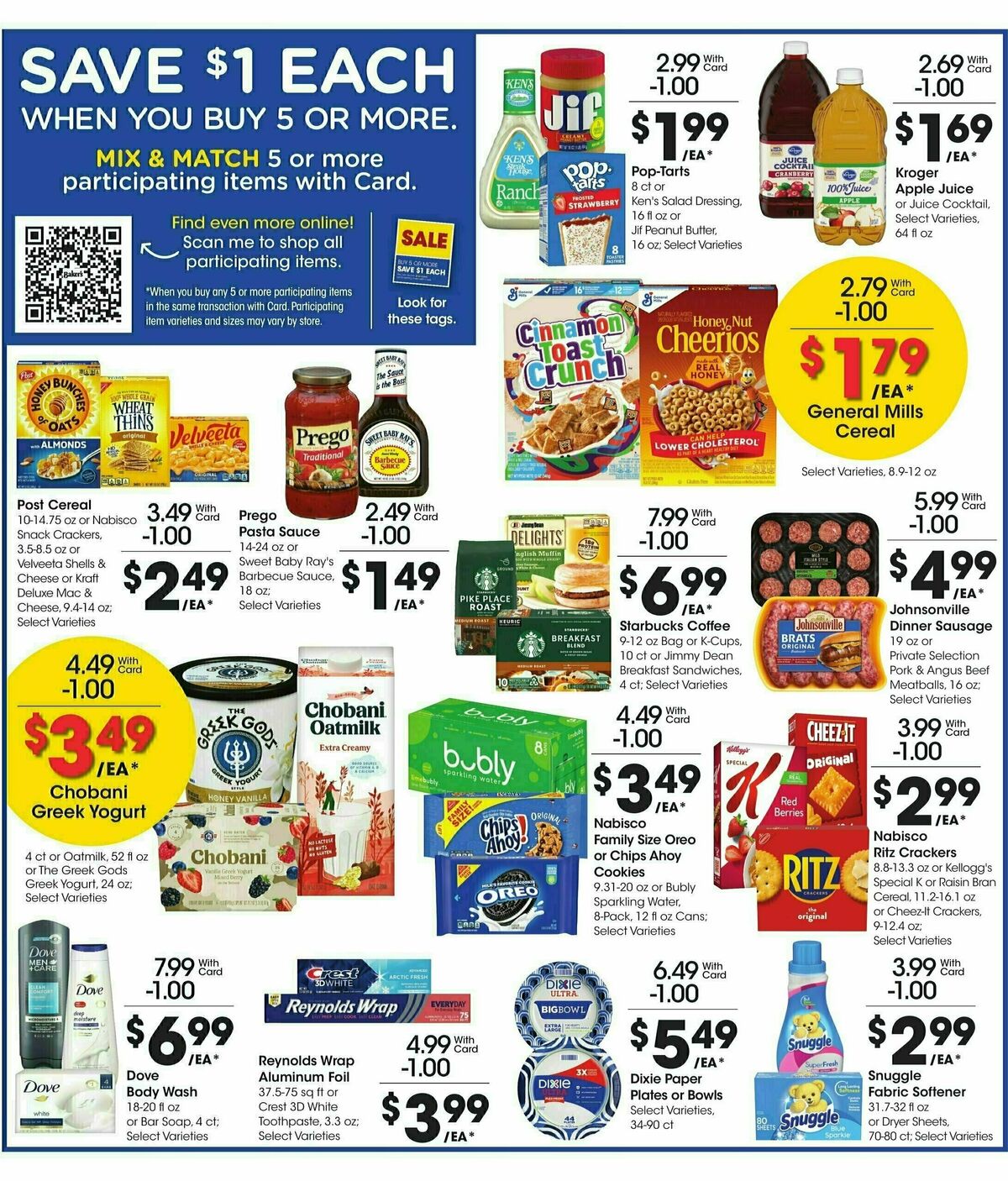 Baker's Weekly Ad from January 8