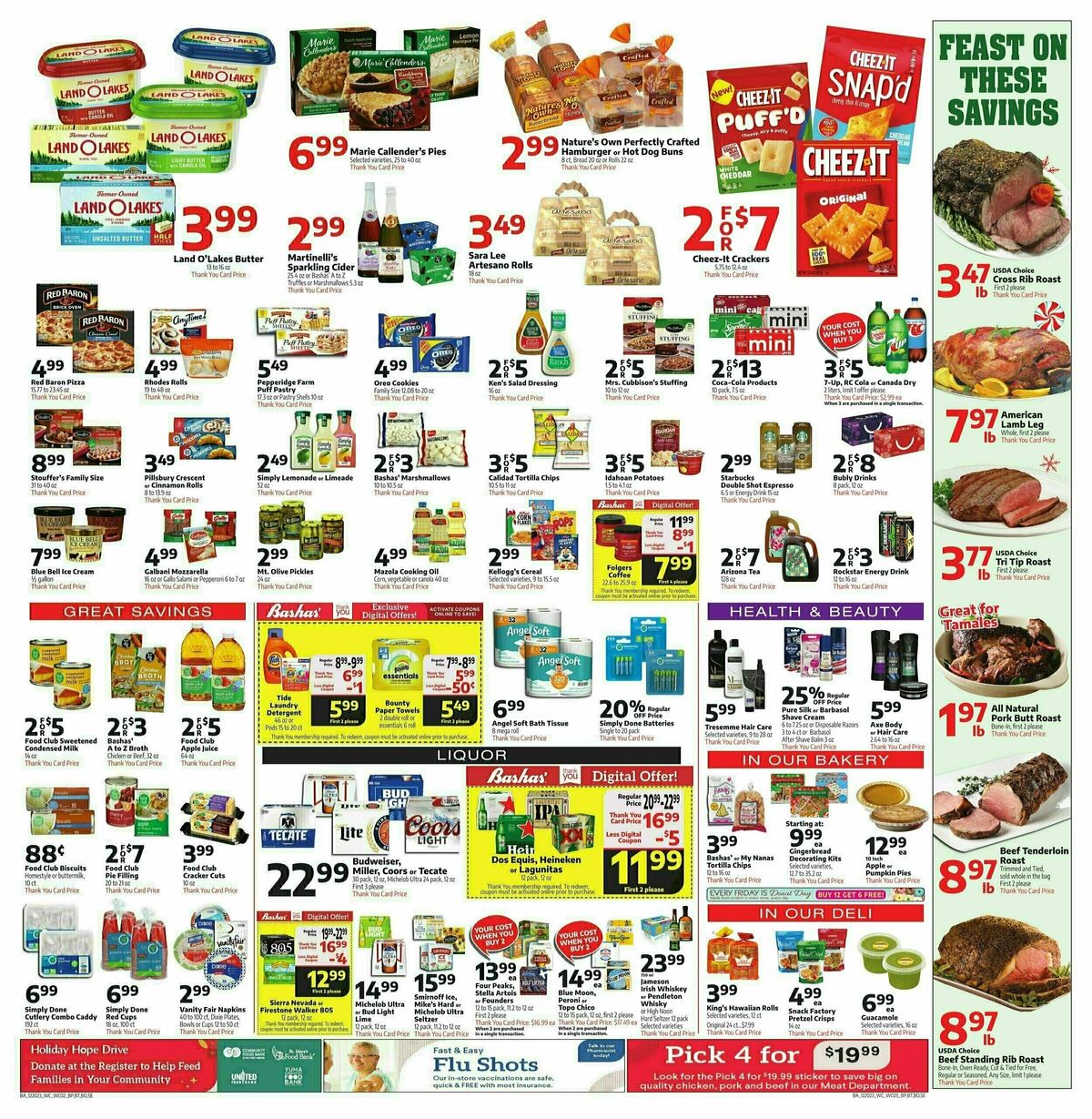 Bashas Weekly Ad from December 20