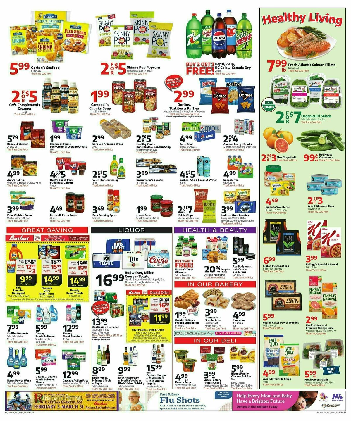 Bashas Weekly Ad from January 3