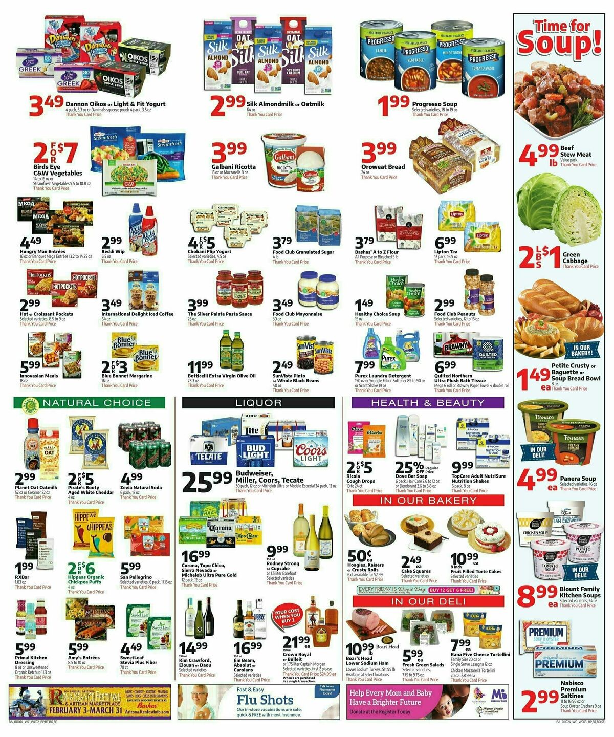 Bashas Weekly Ad from January 10