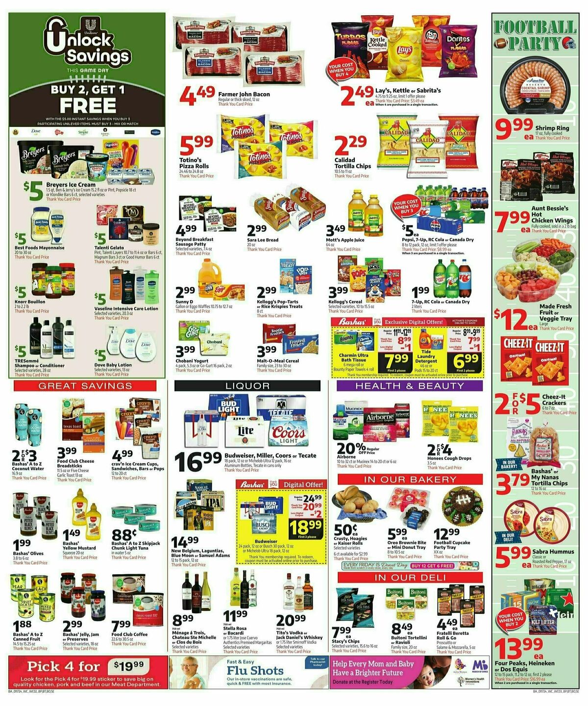 Bashas Weekly Ad from January 17