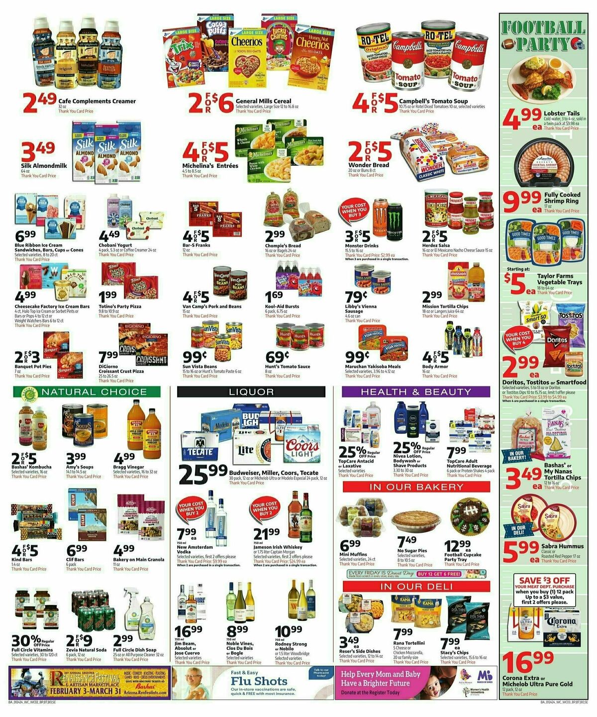 Bashas Weekly Ad from January 24