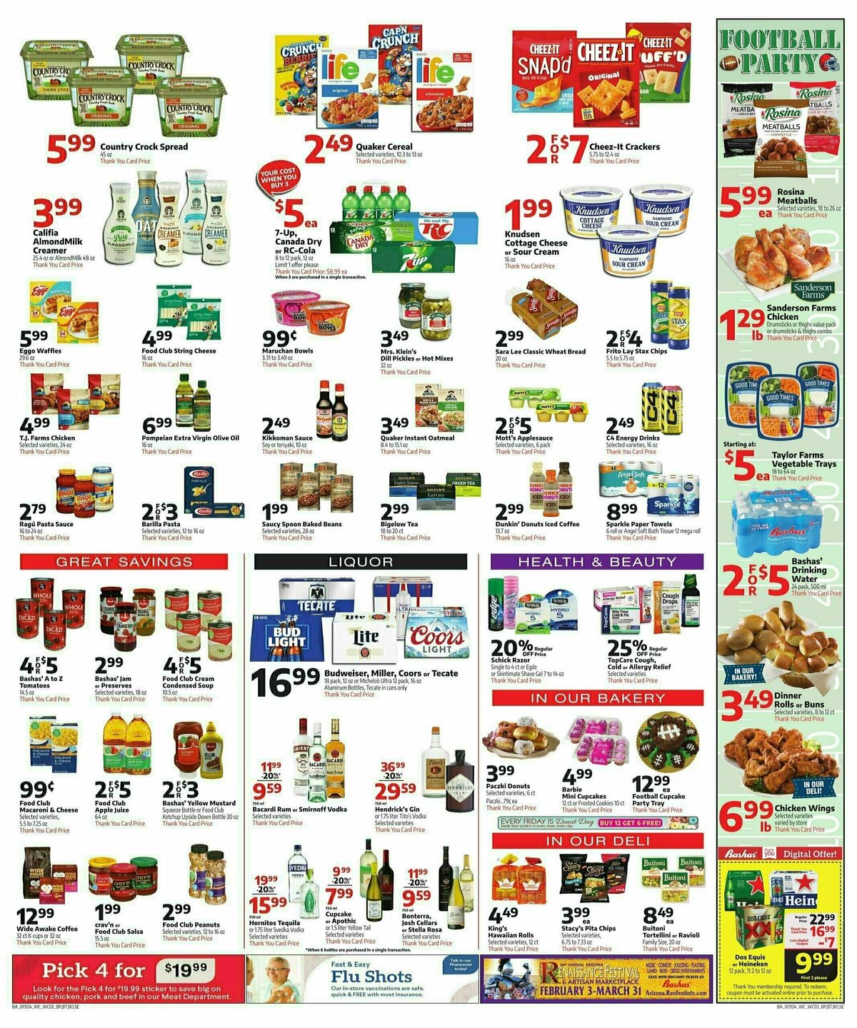 Bashas Weekly Ad from January 31