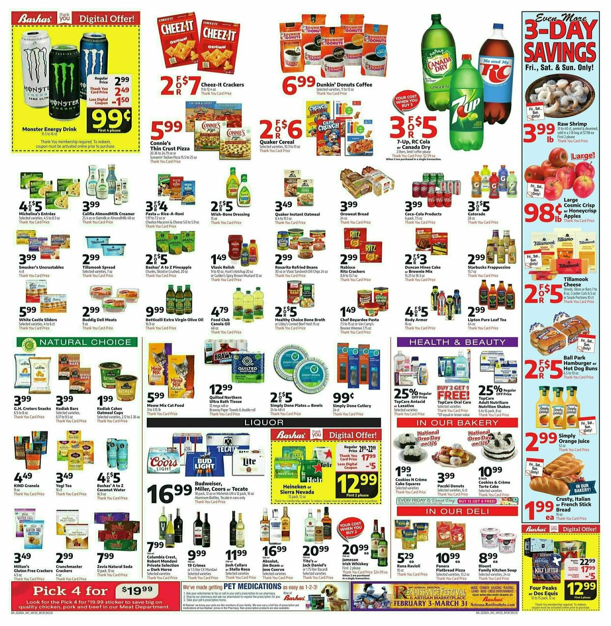 Bashas Weekly Ad from February 28