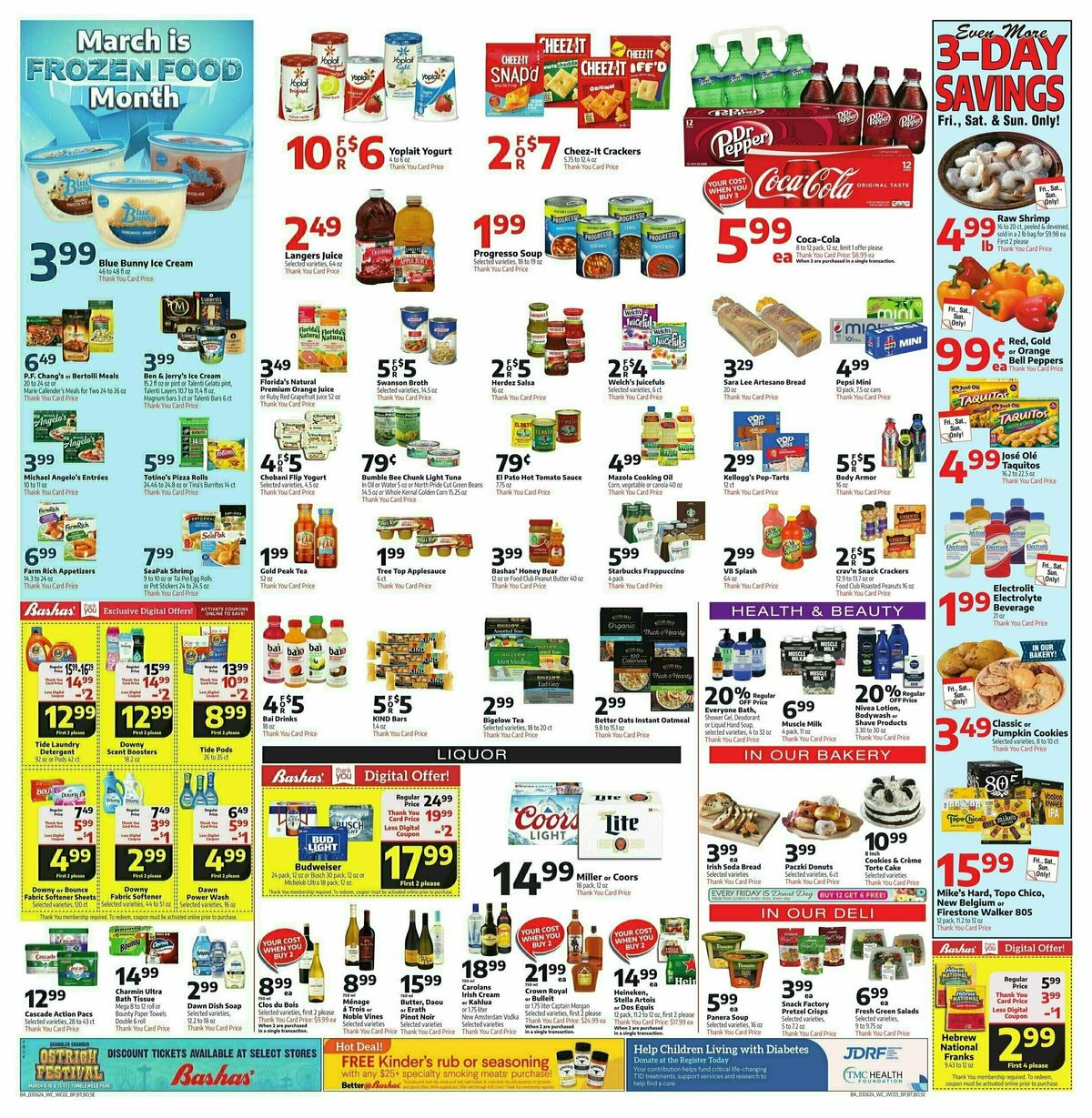 Bashas Weekly Ad from March 6