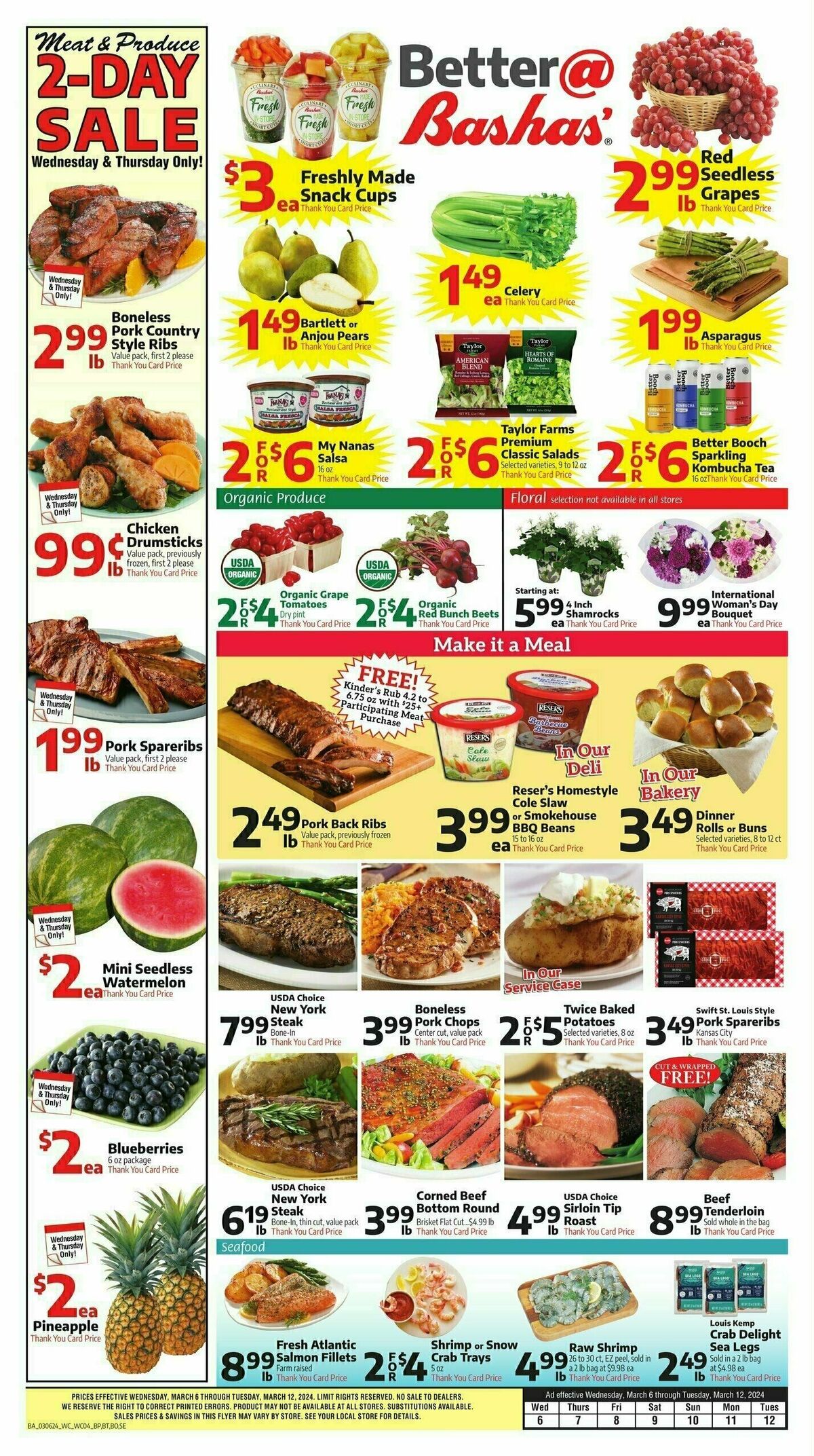 Bashas Weekly Ad from March 6