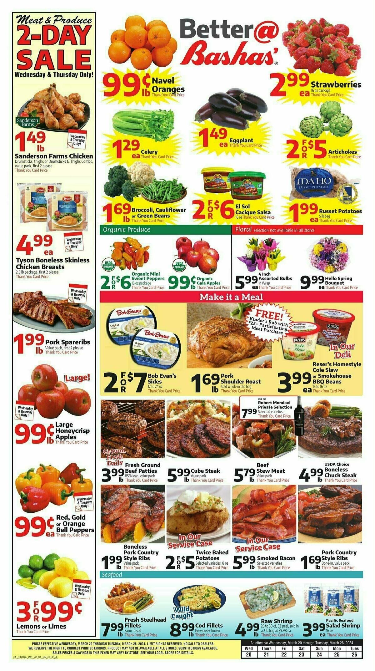 Bashas Weekly Ad from March 20