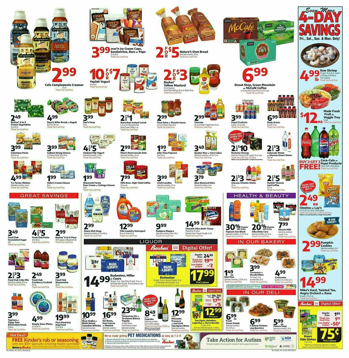 Bashas Weekly Ad Weekly Ad from April 3