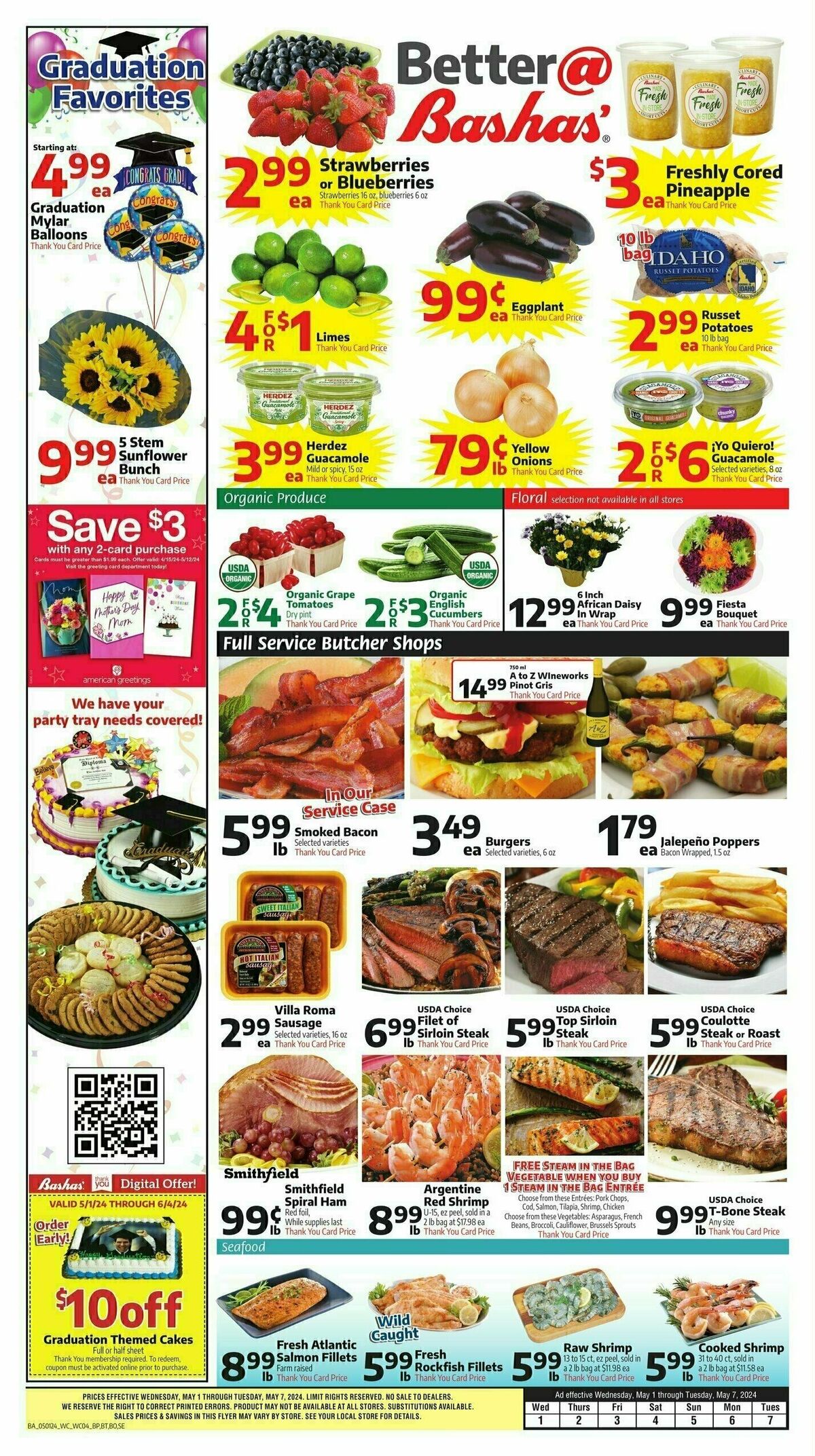 Bashas Weekly Ad from May 1