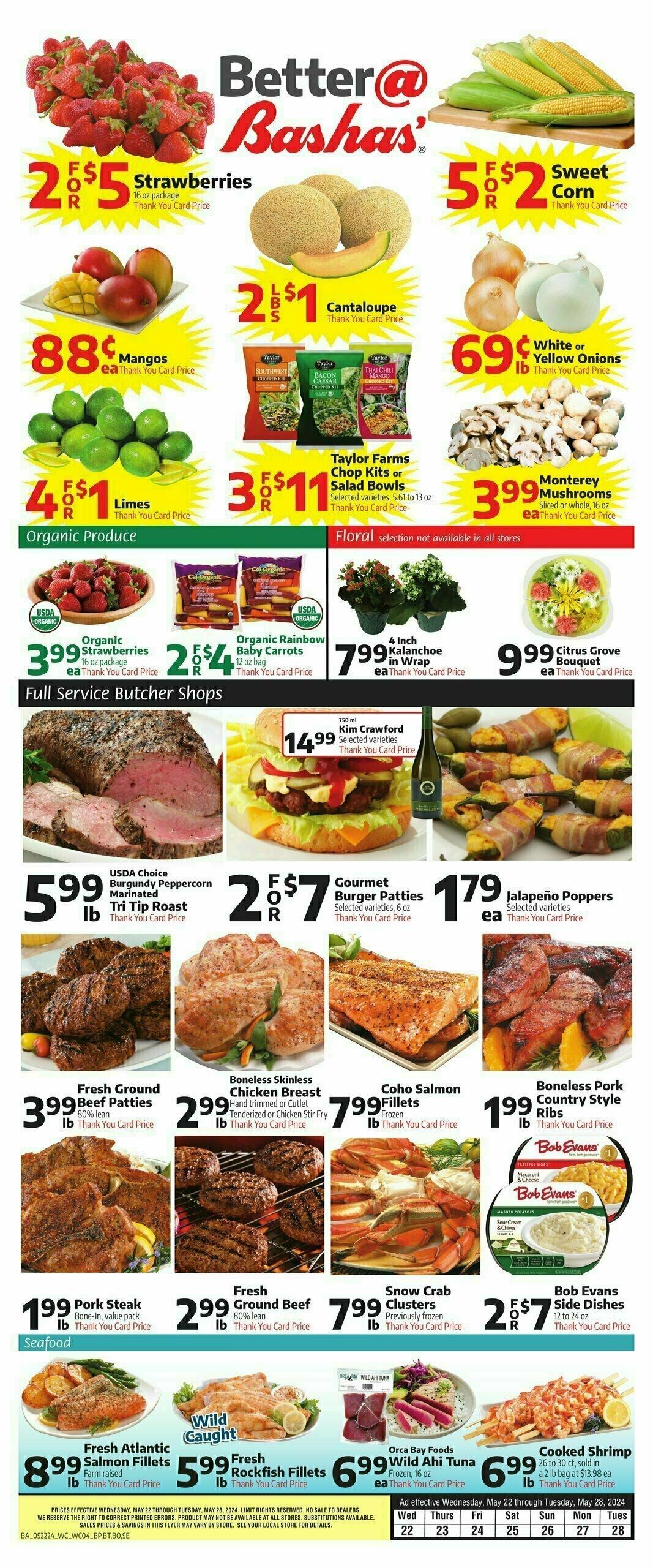 Bashas Weekly Ad from May 22