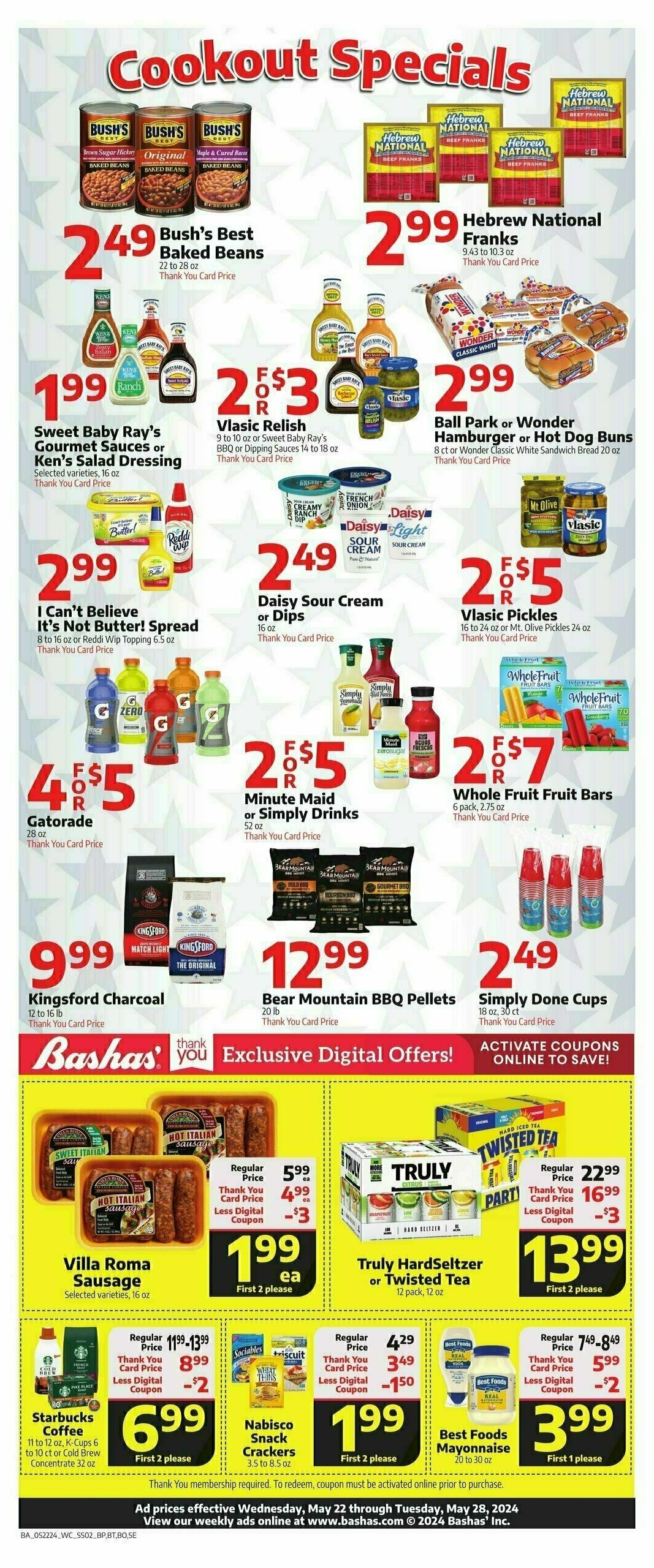 Bashas Weekly Ad from May 22