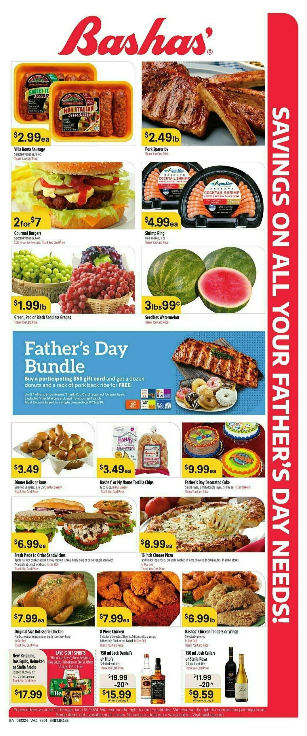 Bashas Weekly Ad from June 12