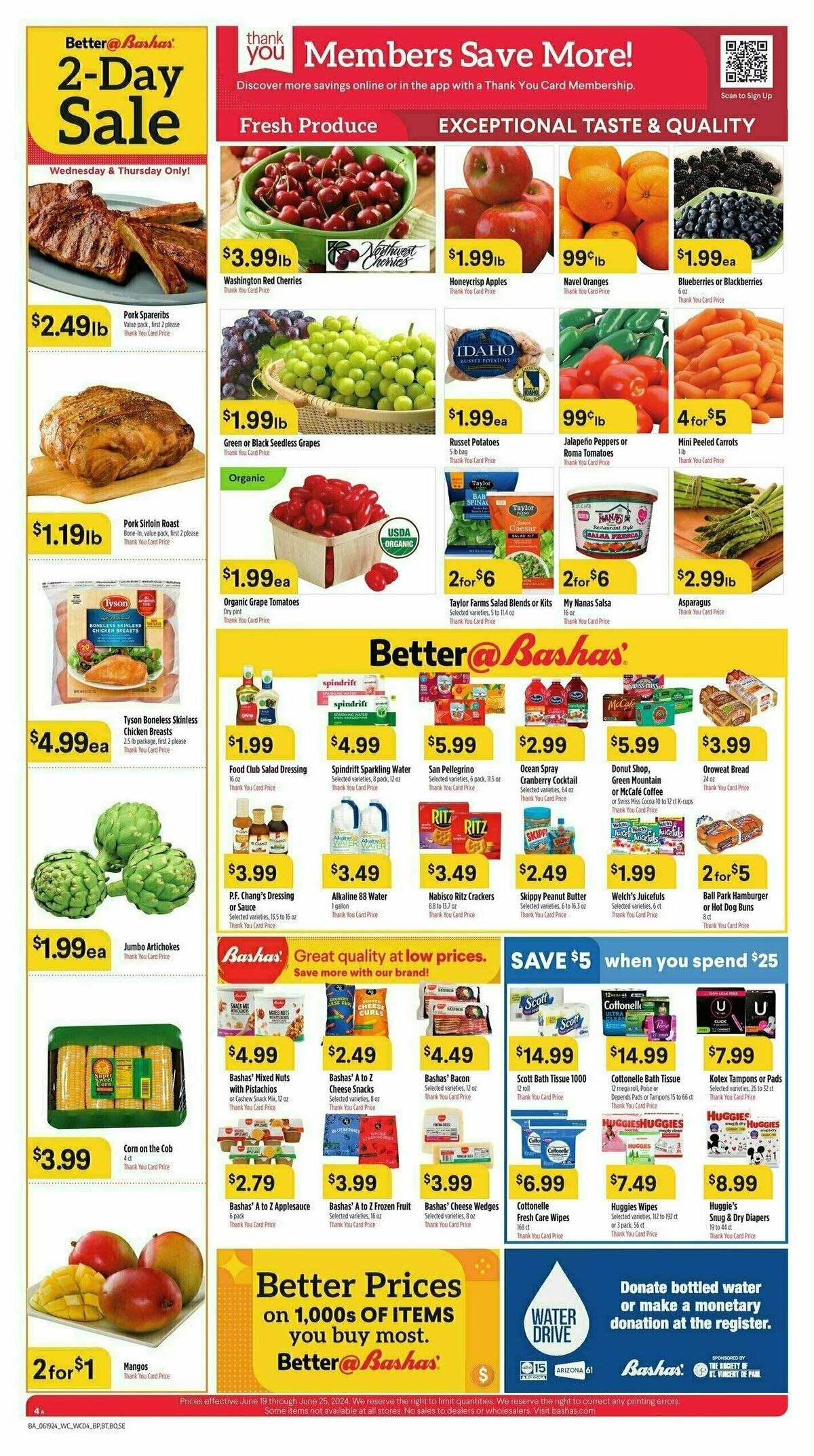 Bashas Weekly Ad from June 19