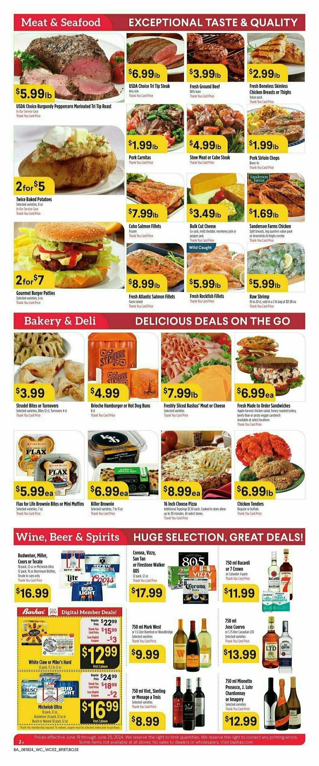 Bashas Weekly Ad from June 19