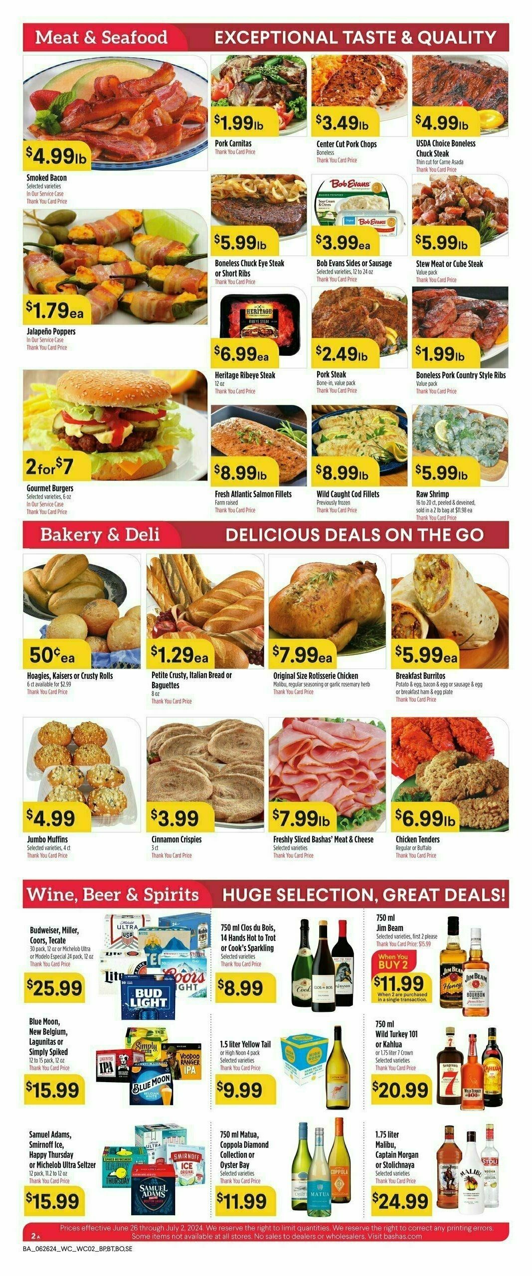 Bashas Weekly Ad from June 26