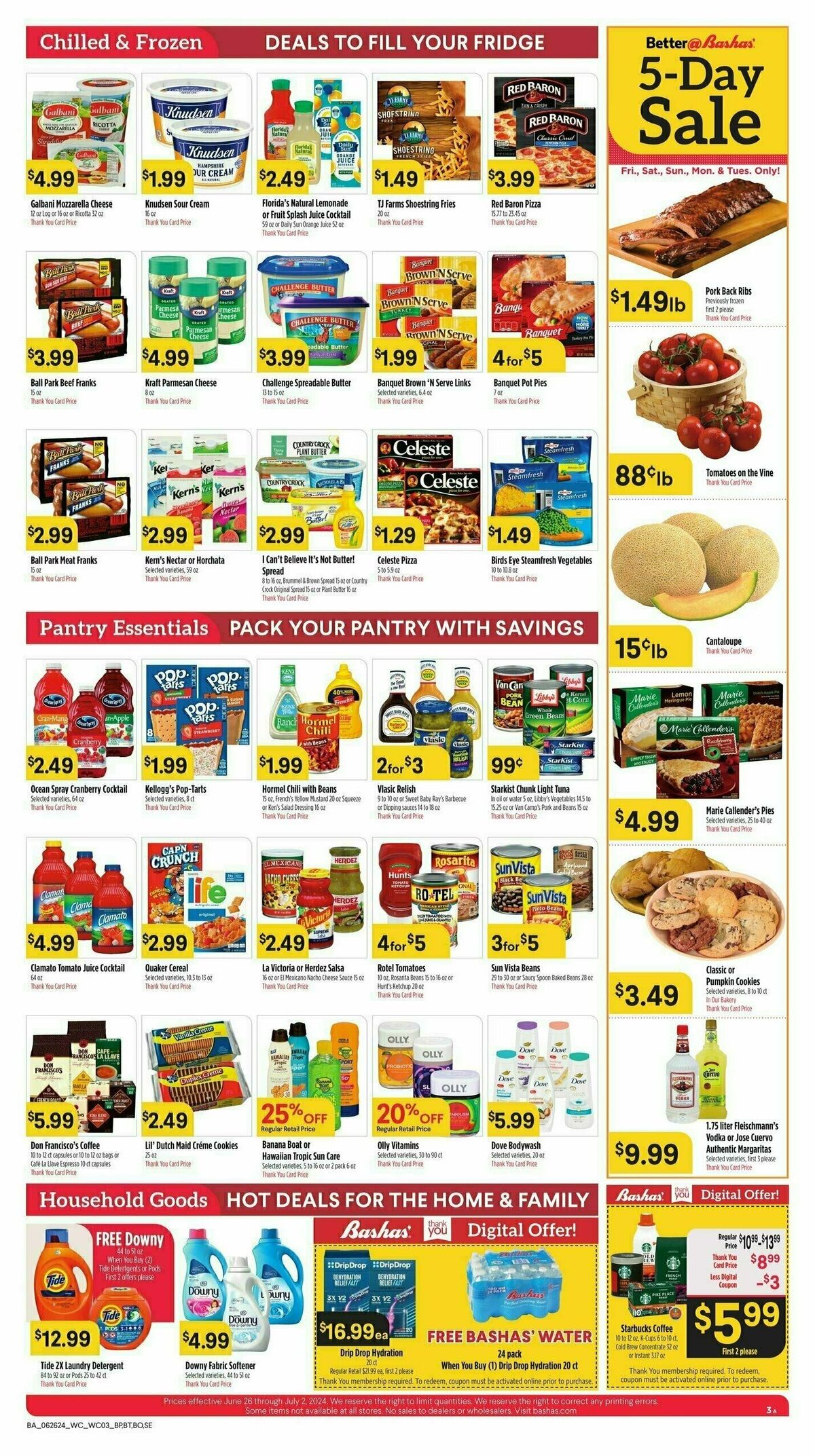 Bashas Weekly Ad from June 26