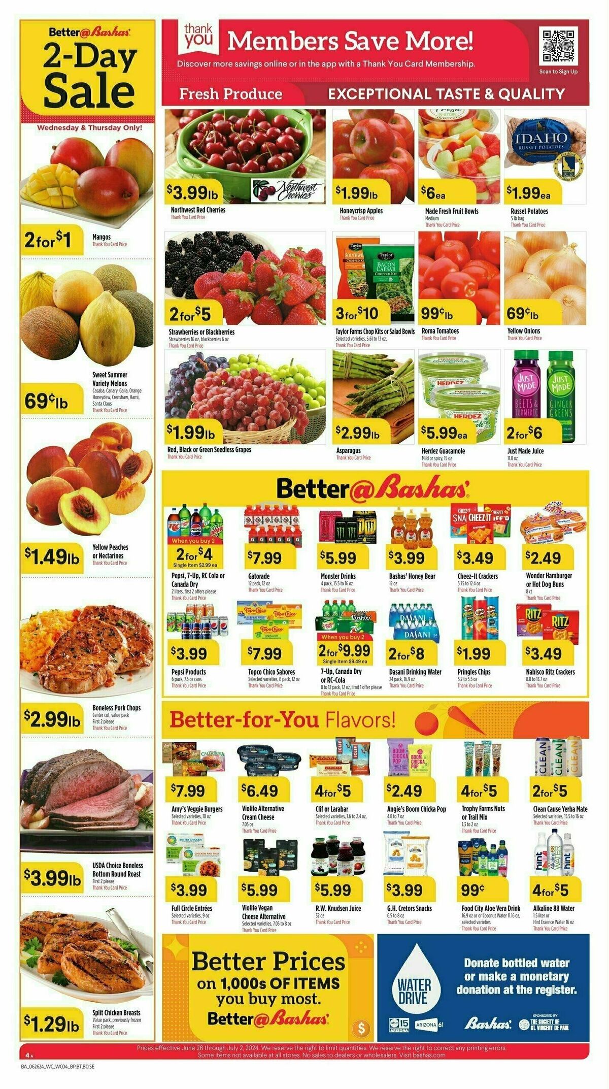 Bashas Weekly Ad from June 26