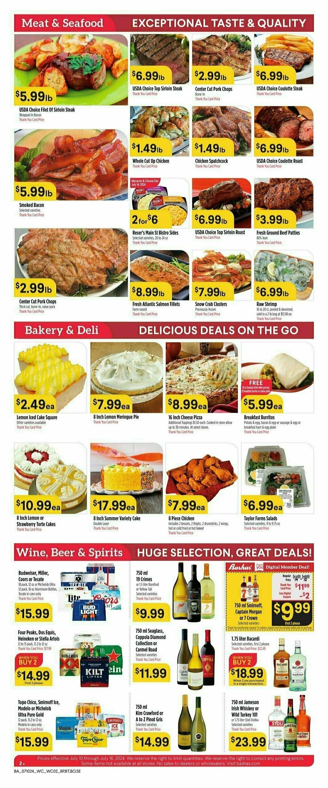 Bashas Weekly Ad from July 10