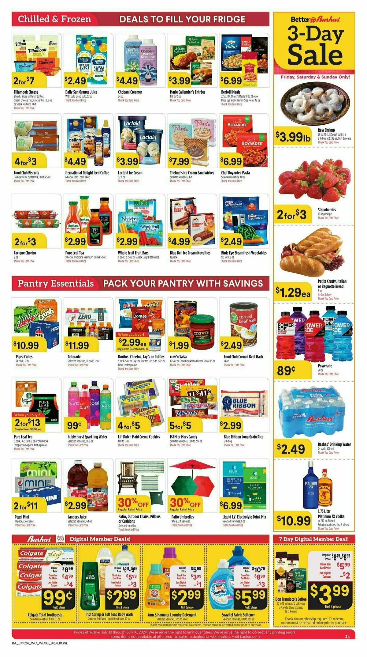 Bashas Weekly Ad from July 10