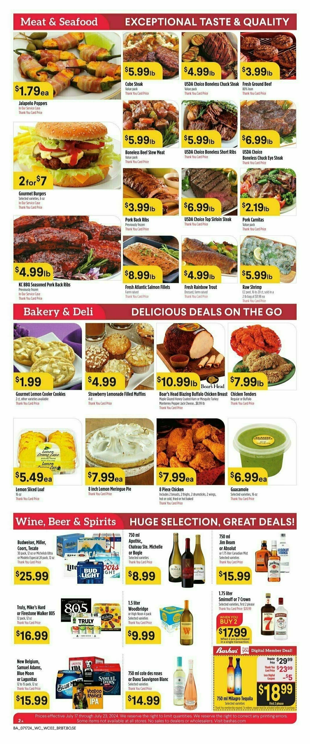 Bashas Weekly Ad from July 17