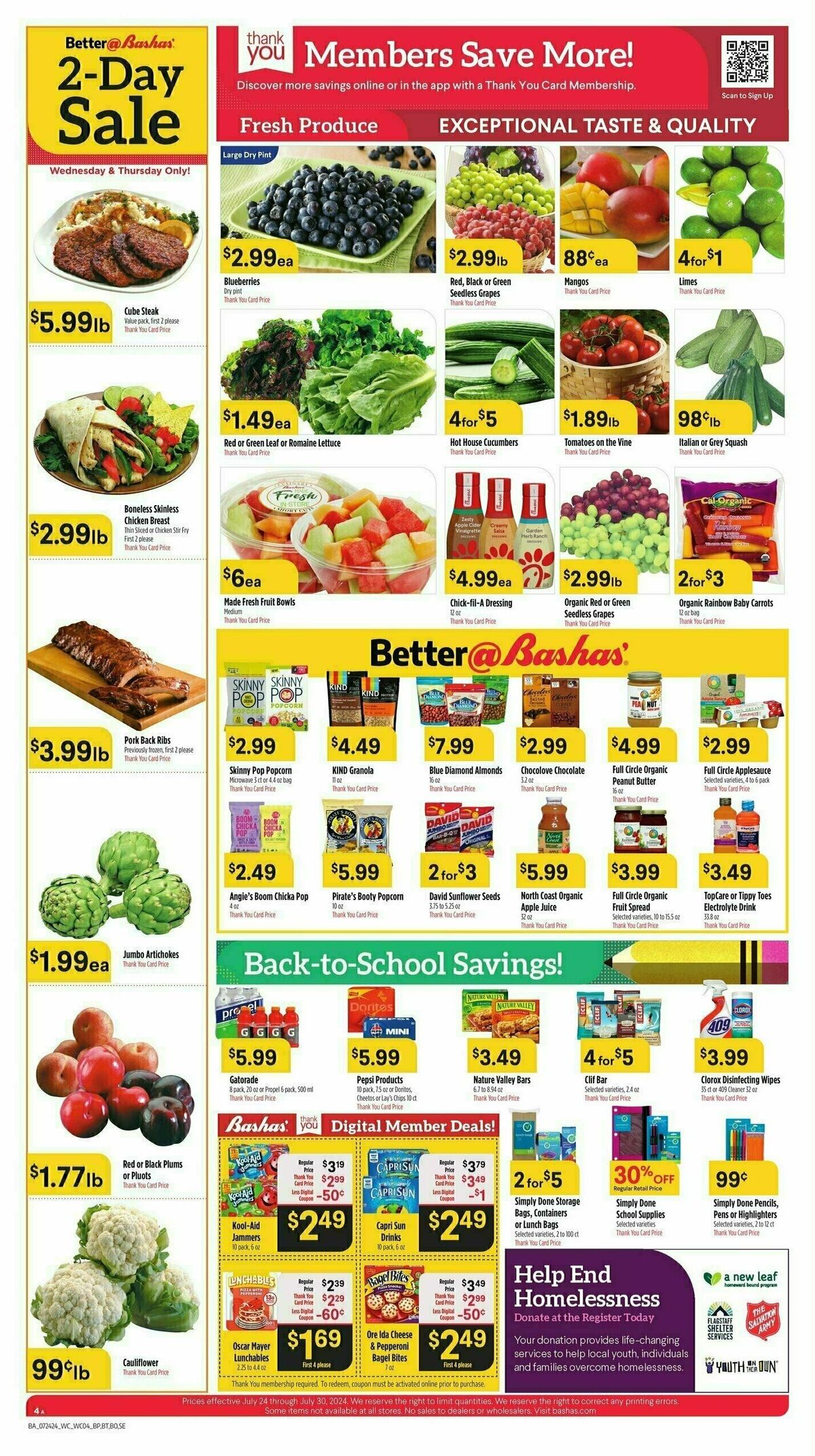 Bashas Weekly Ad from July 24