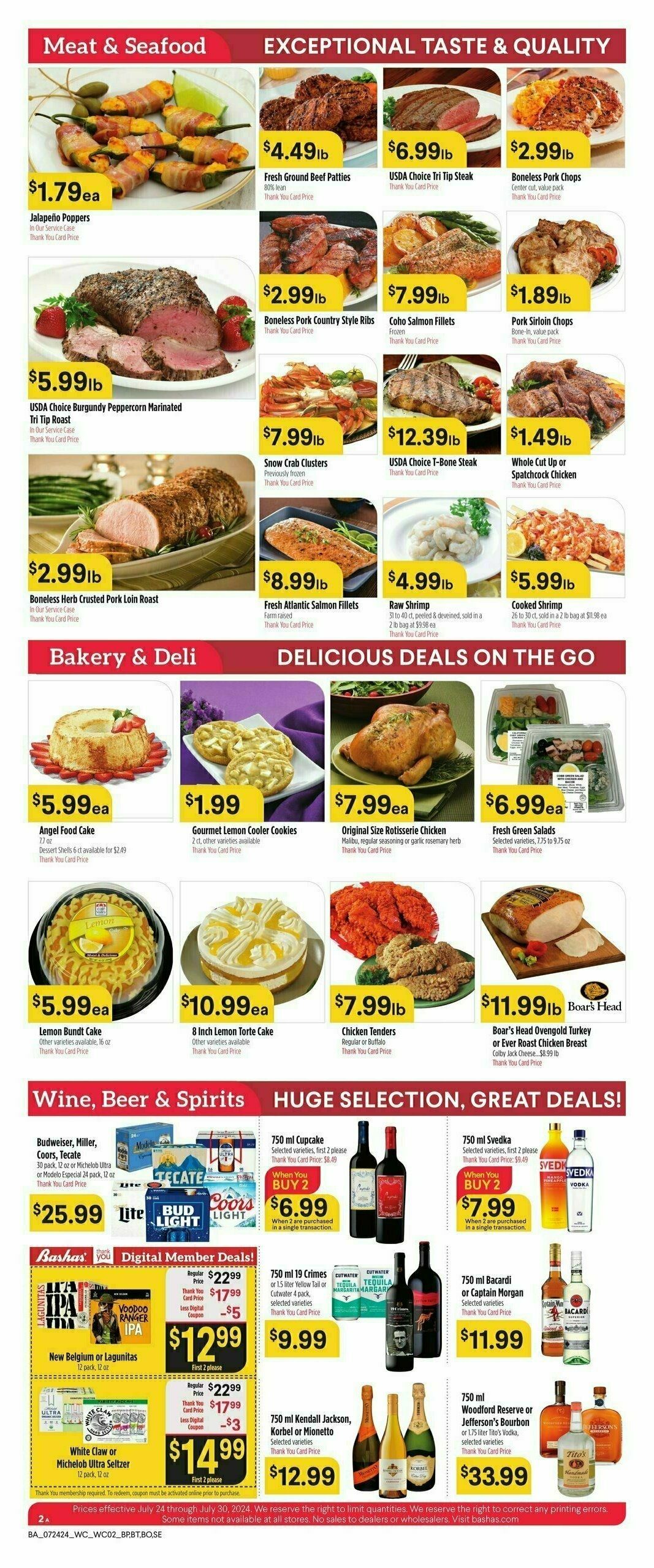 Bashas Weekly Ad from July 24