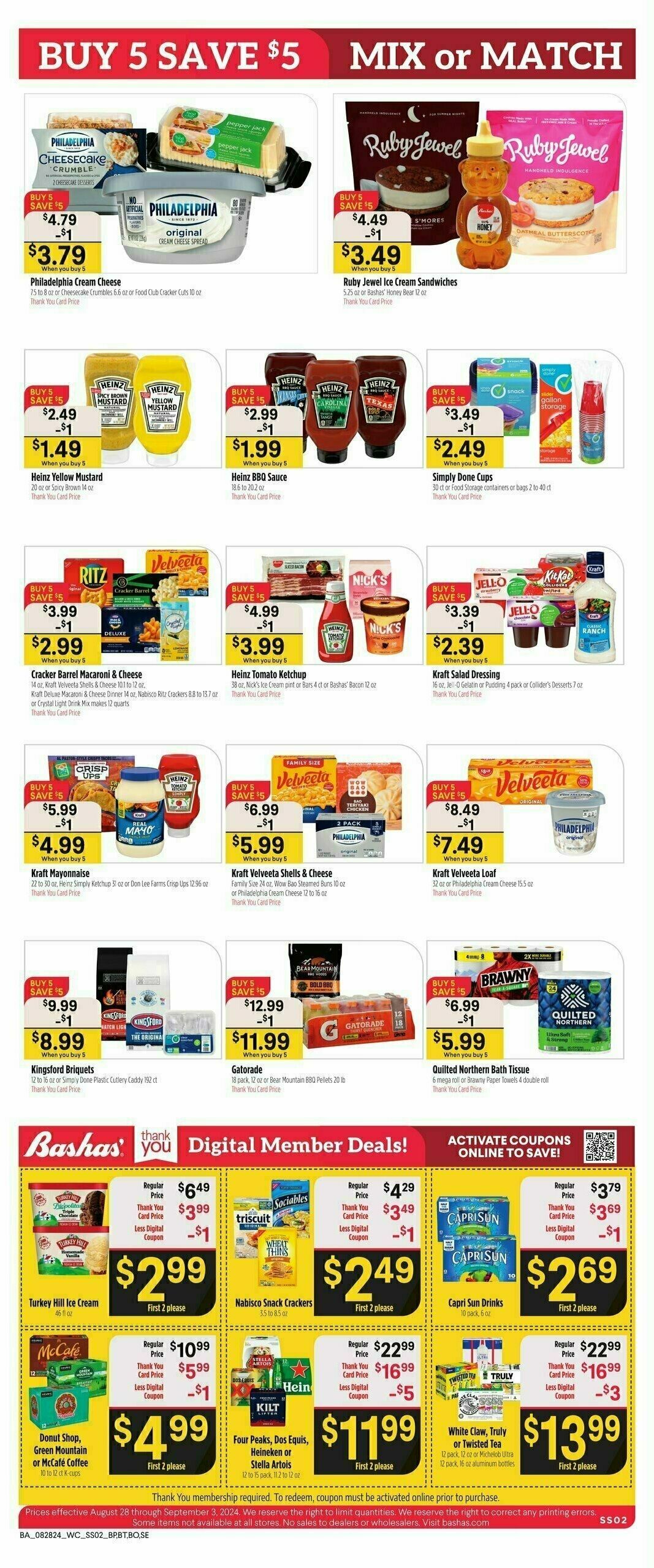 Bashas Weekly Ad from August 28