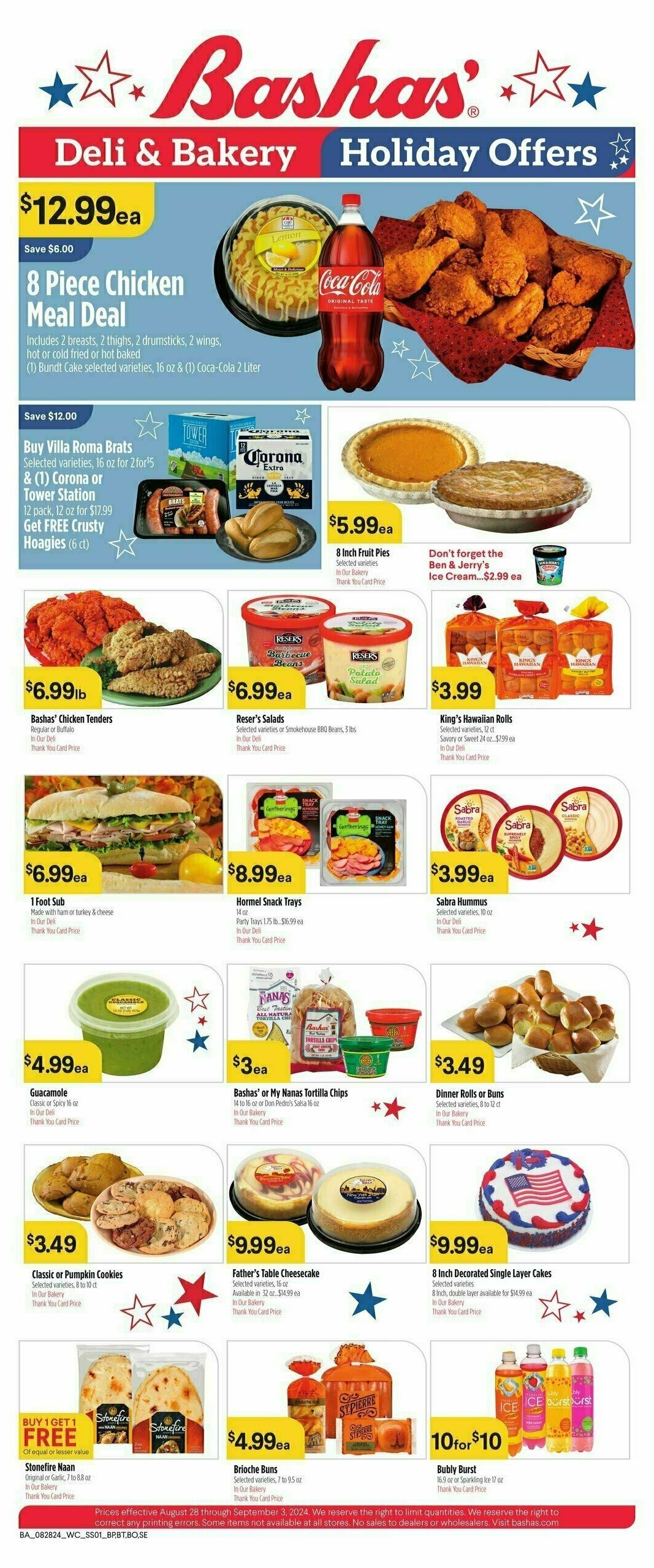 Bashas Weekly Ad from August 28