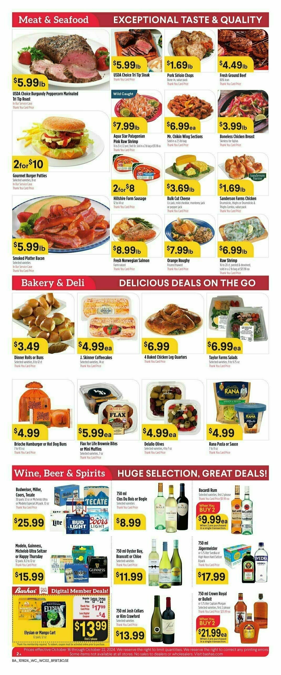 Bashas Weekly Ad from October 16