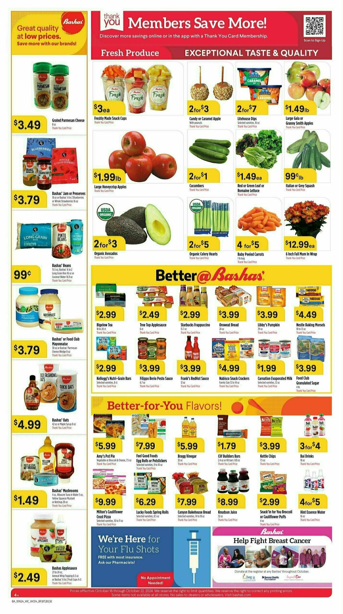 Bashas Weekly Ad from October 16