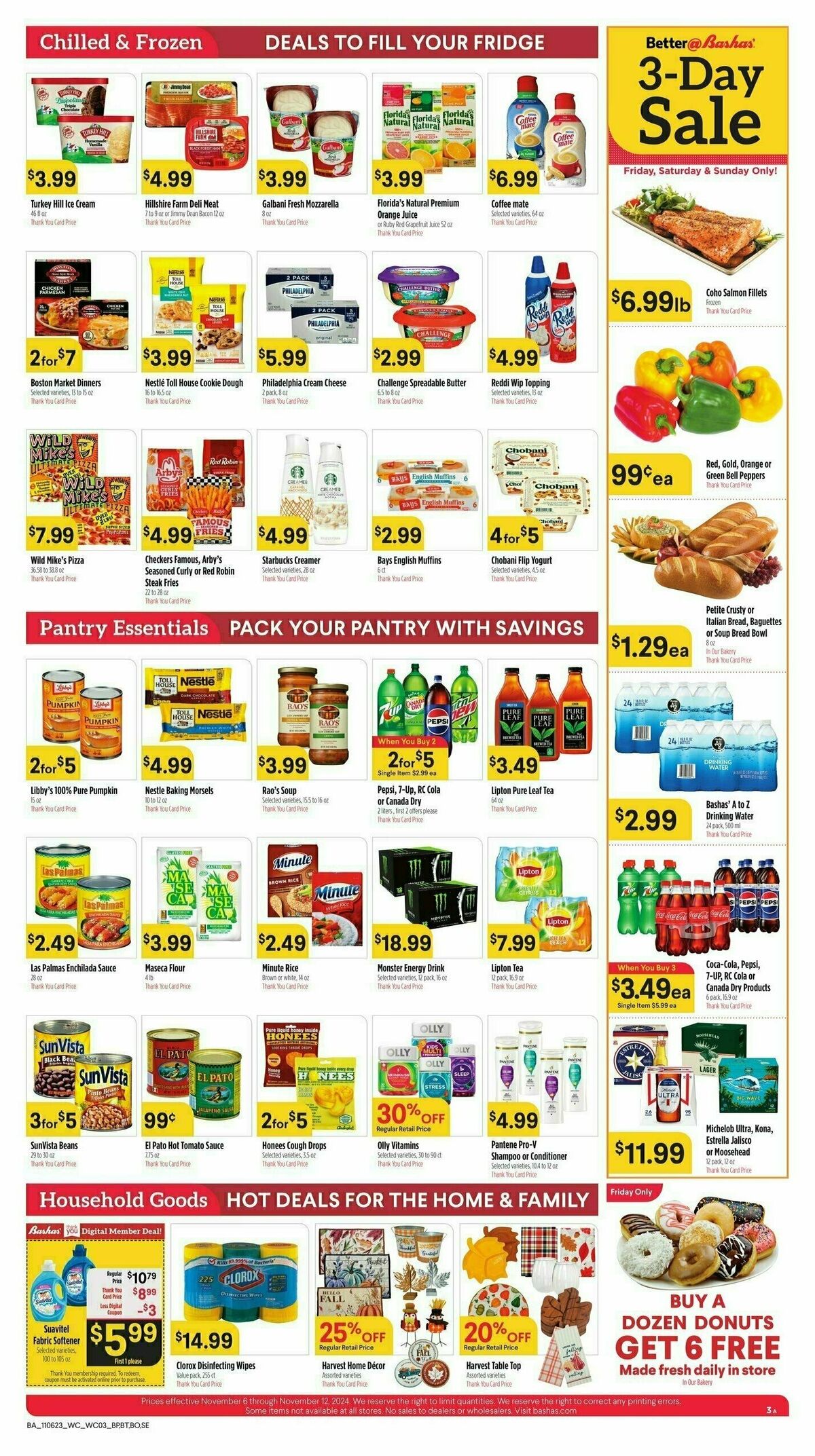 Bashas Weekly Ad from November 6