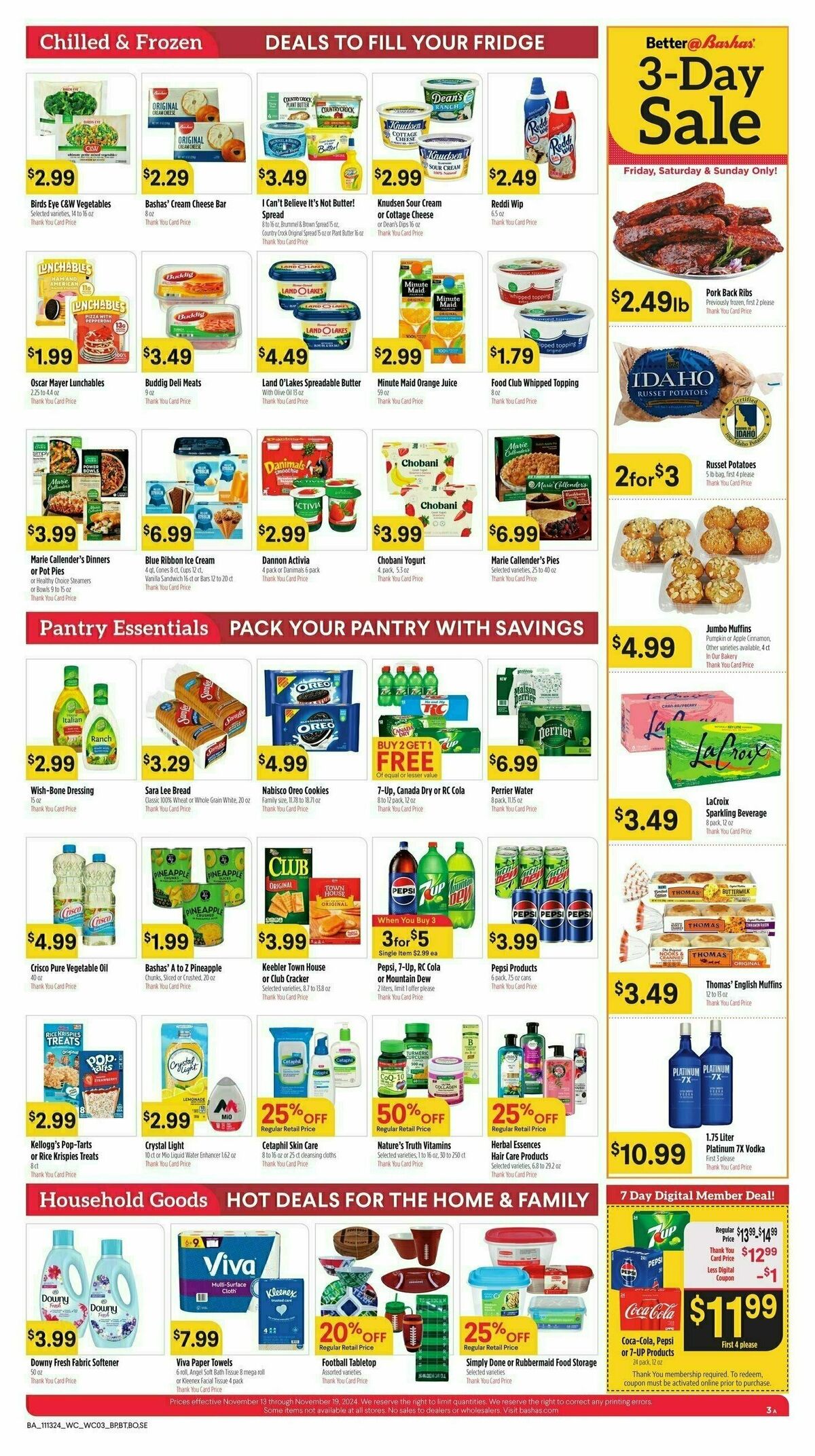 Bashas Weekly Ad from November 13