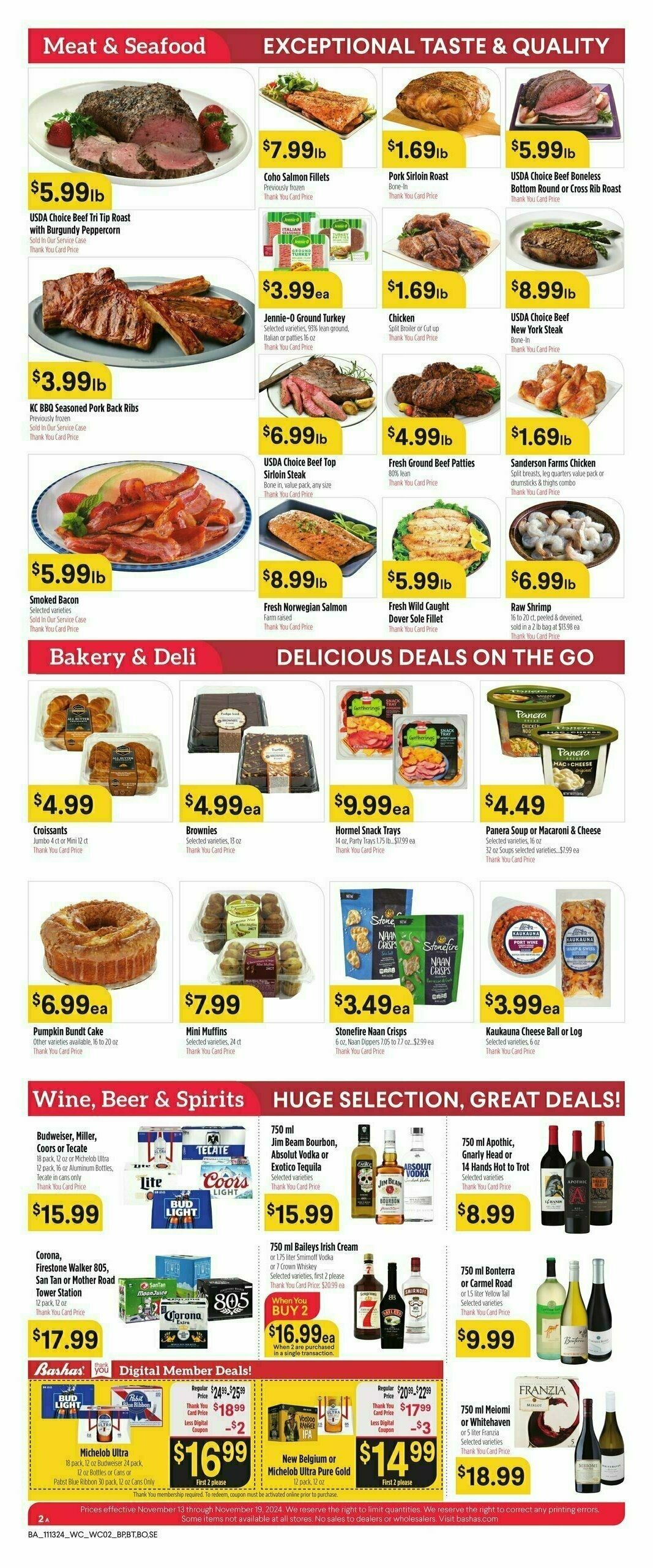 Bashas Weekly Ad from November 13