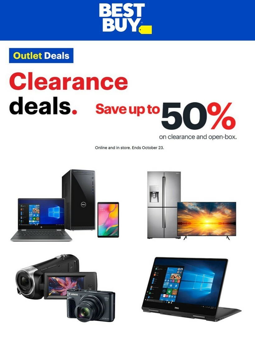 Best Buy Weekly Ad from October 19