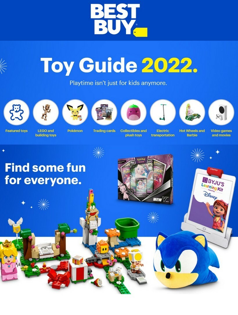 Best Buy Toy Guide 2022 Weekly Ad from November 24